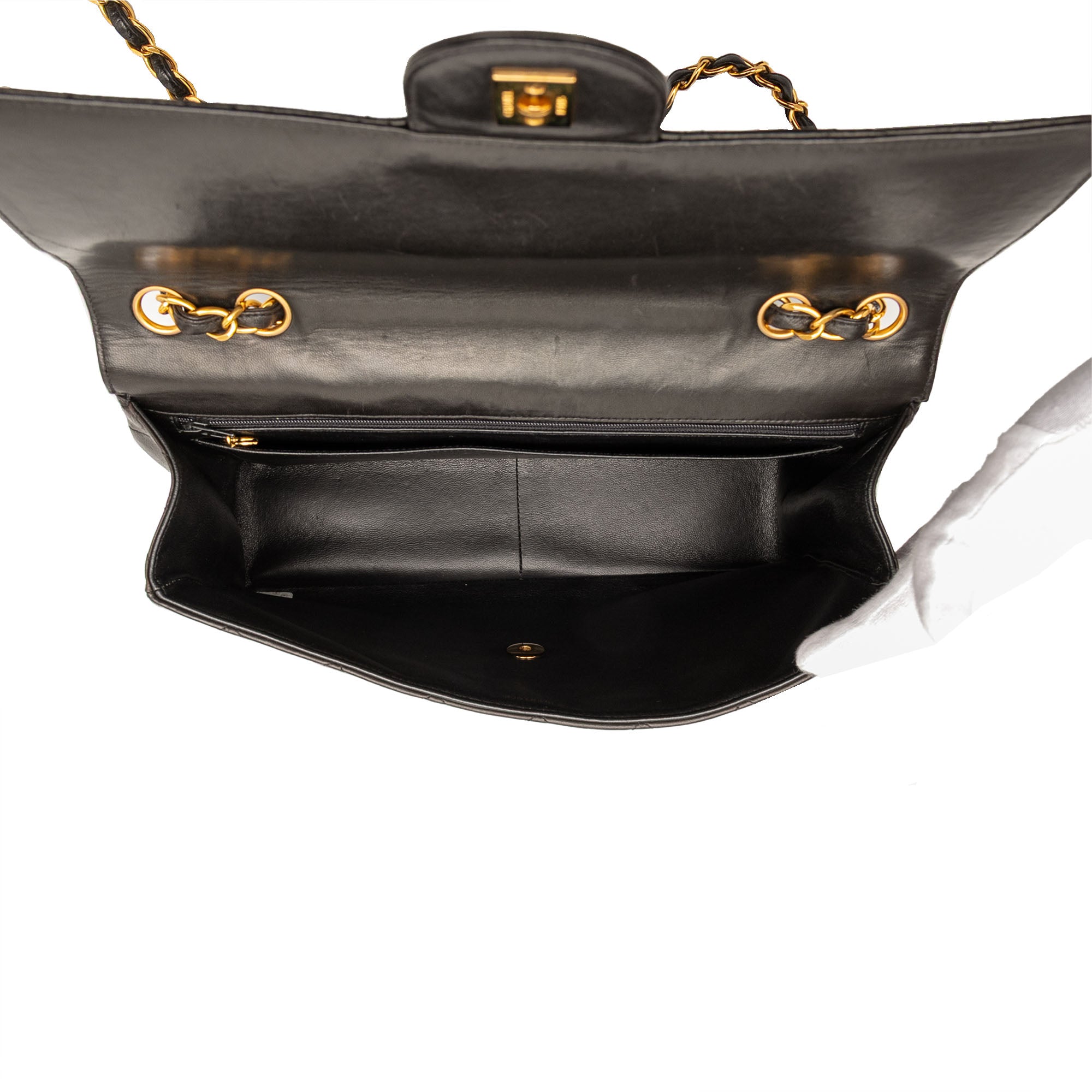 Chanel Jumbo Classic Lambskin Single Flap - image 4