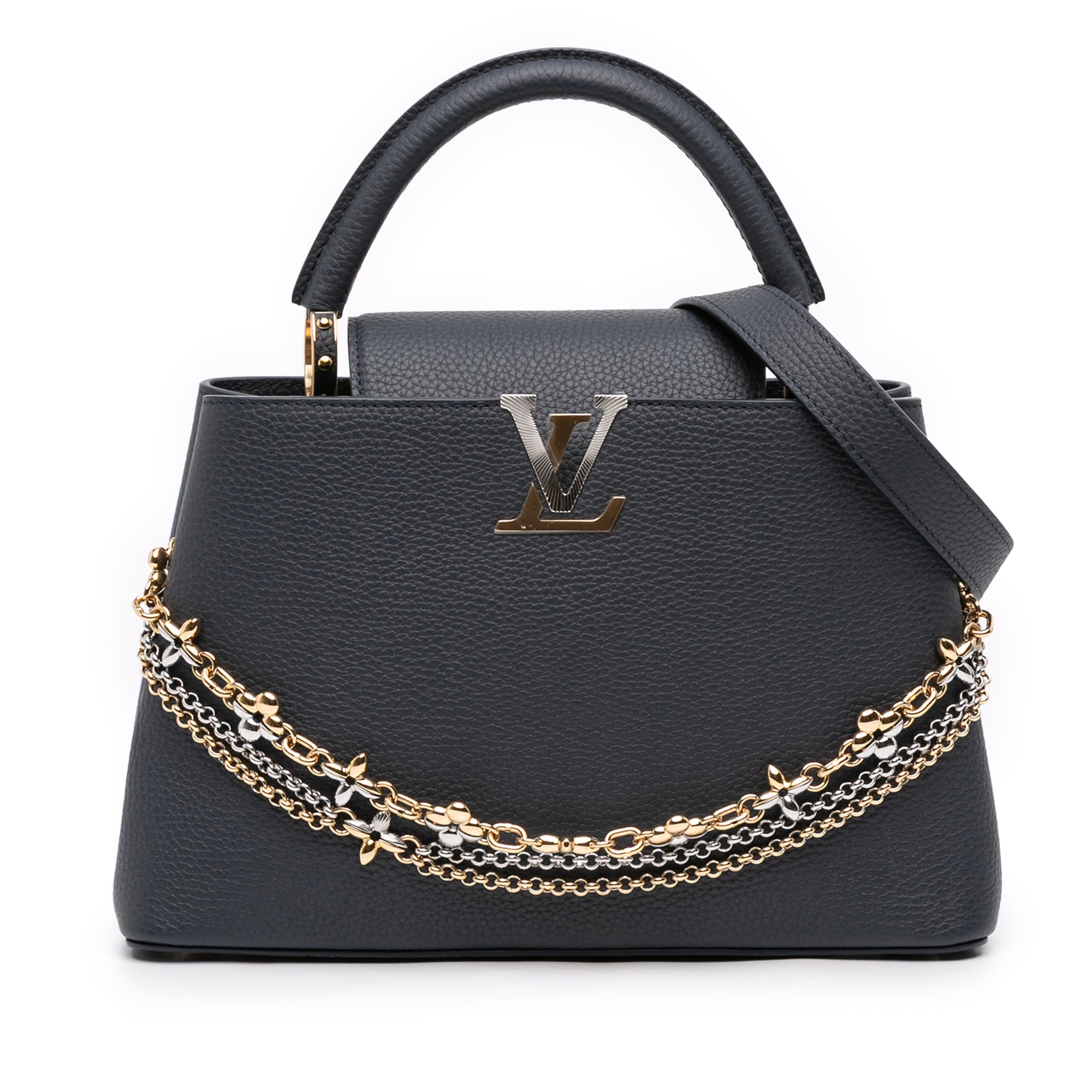 Louis Vuitton Taurillon Chain Capucines MM - image 1