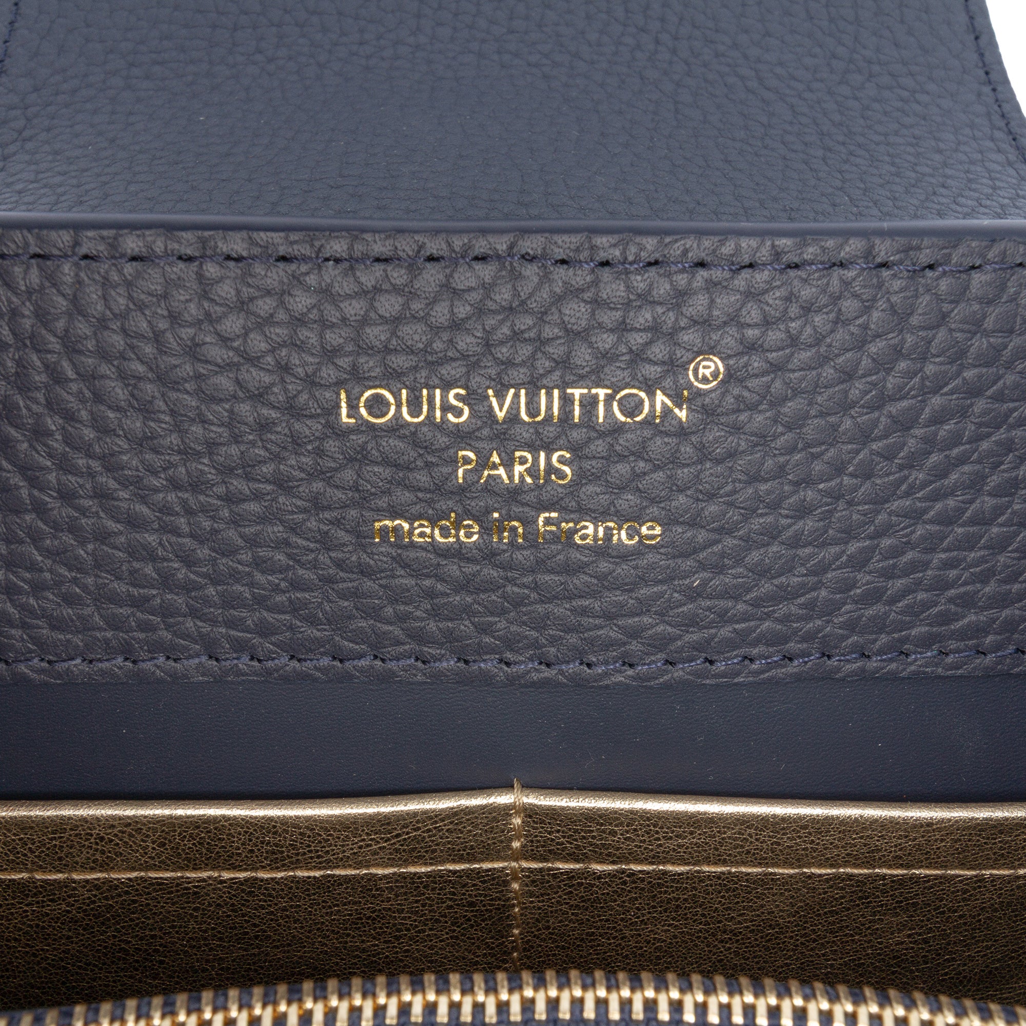 Louis Vuitton Taurillon Chain Capucines MM - image 5