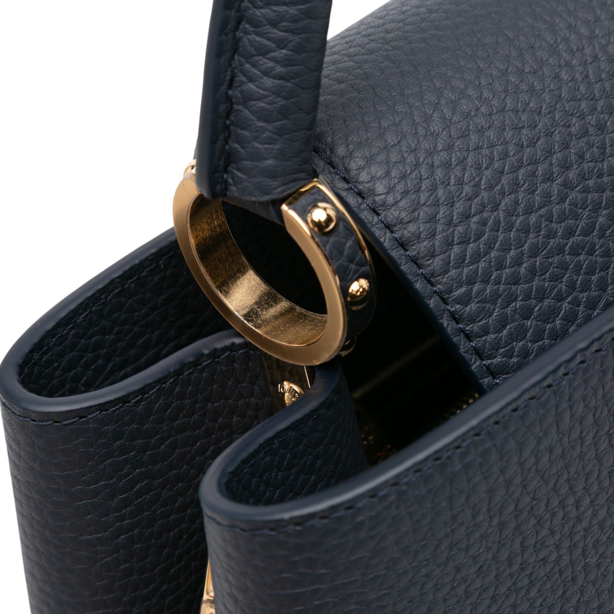 Louis Vuitton Taurillon Chain Capucines MM - image 7