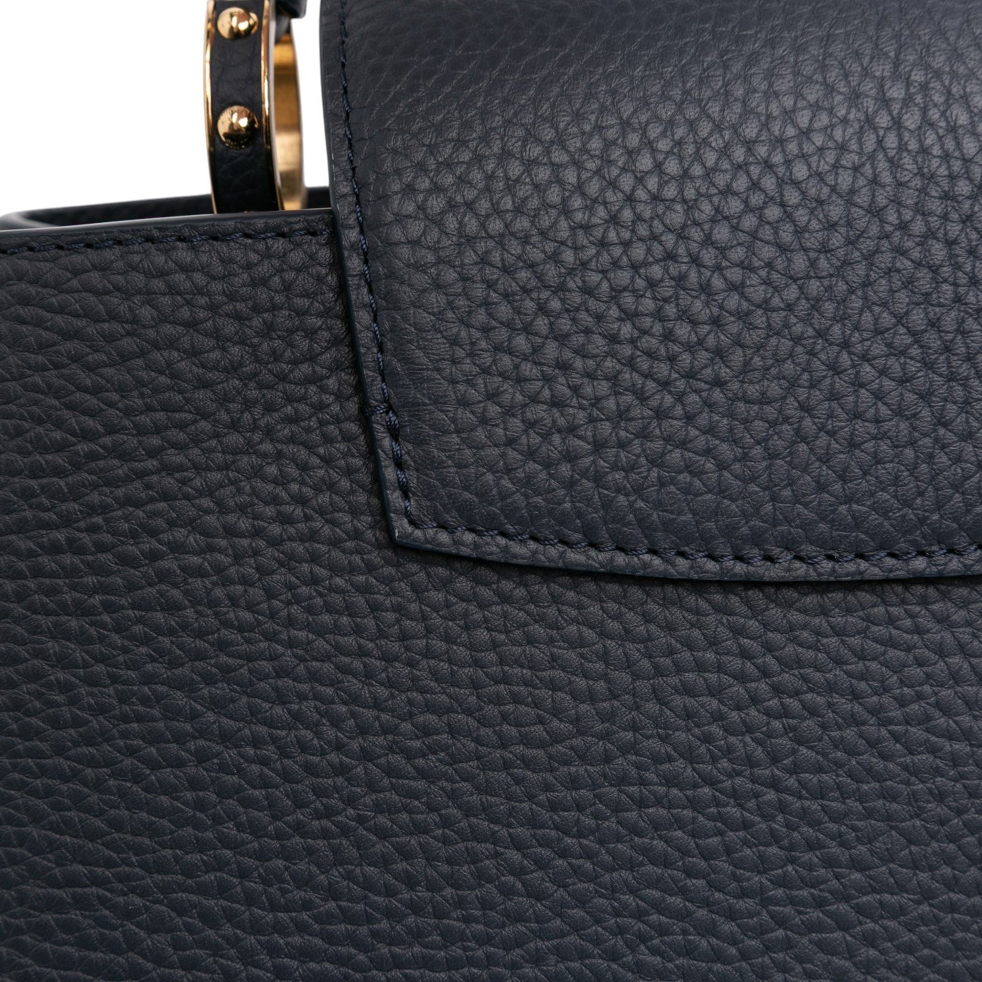 Louis Vuitton Taurillon Chain Capucines MM - image 8