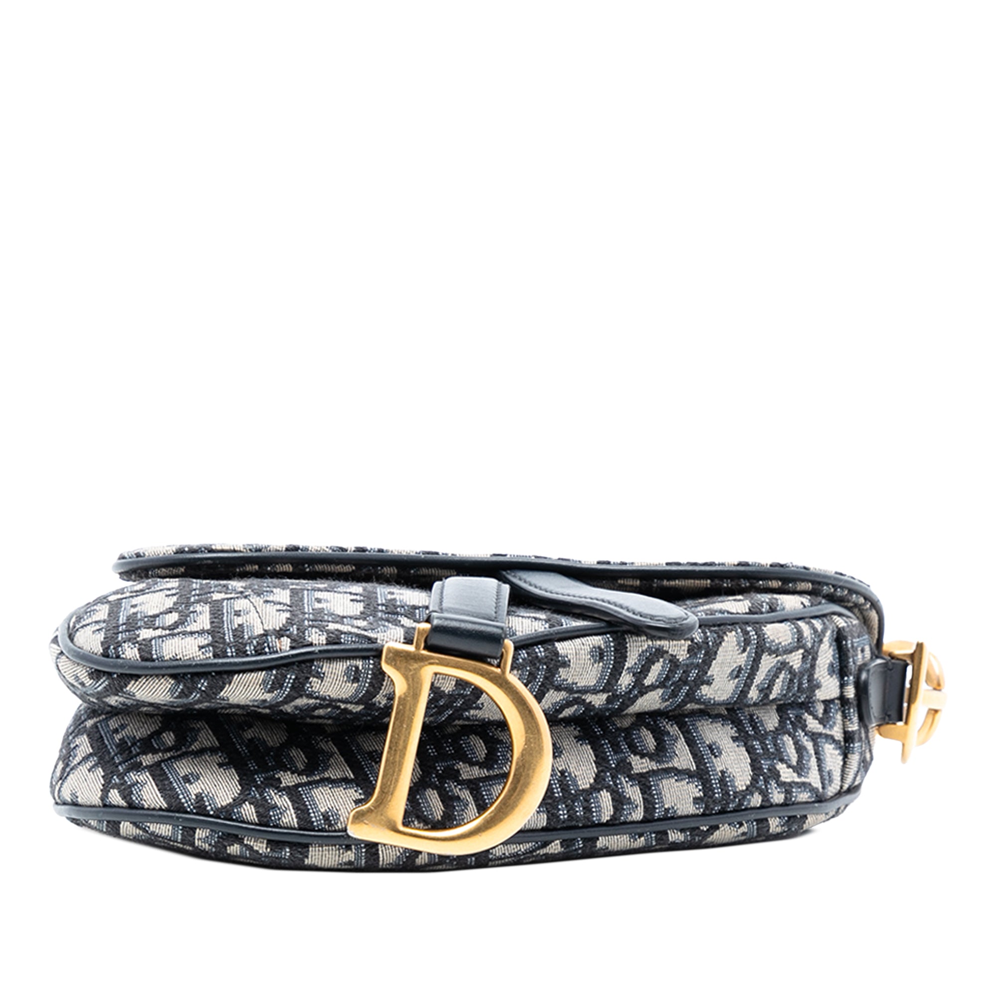 Dior Micro Oblique Canvas Saddle Bag - image 3