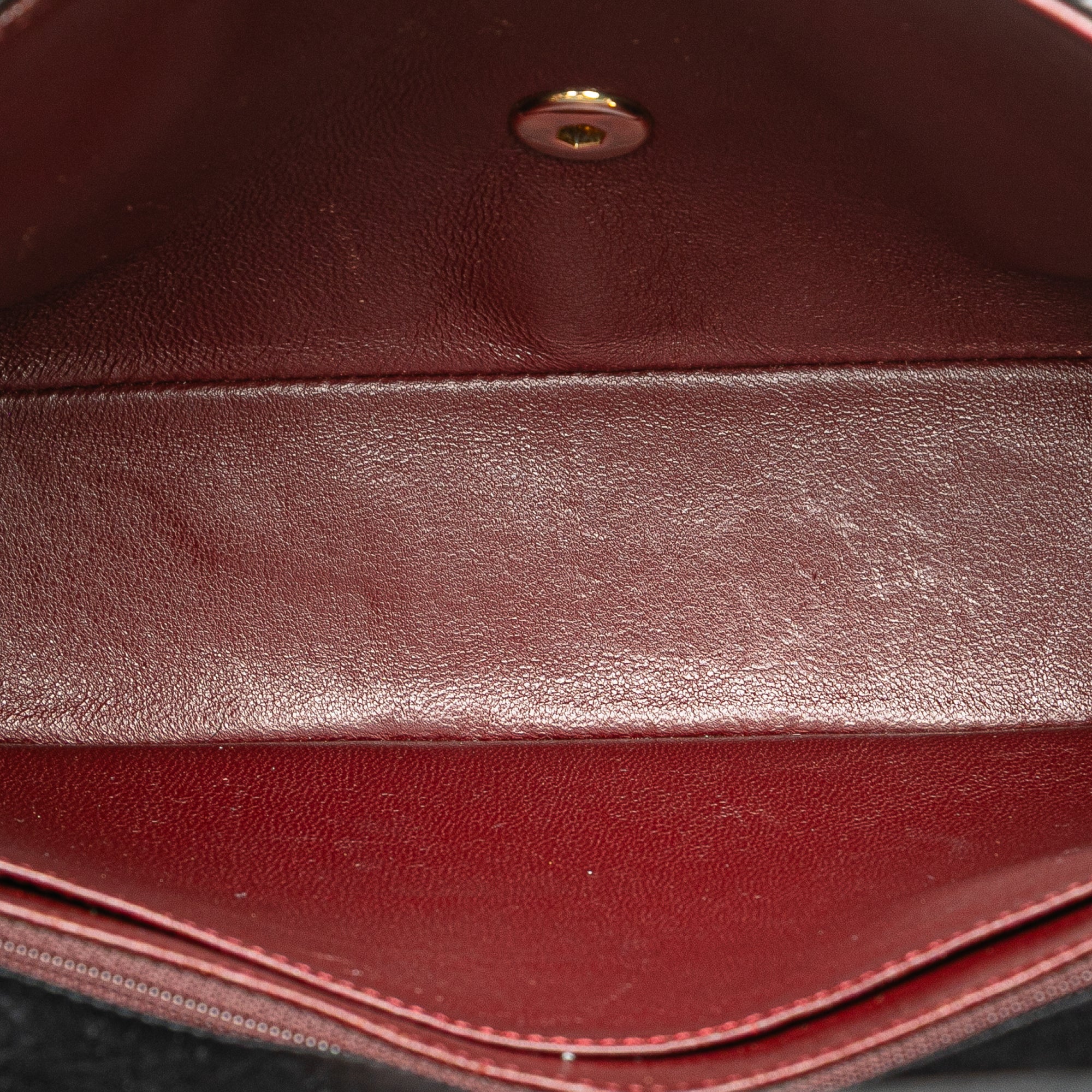 Chanel Quilted Lambskin Half Moon Single Flap - image 4