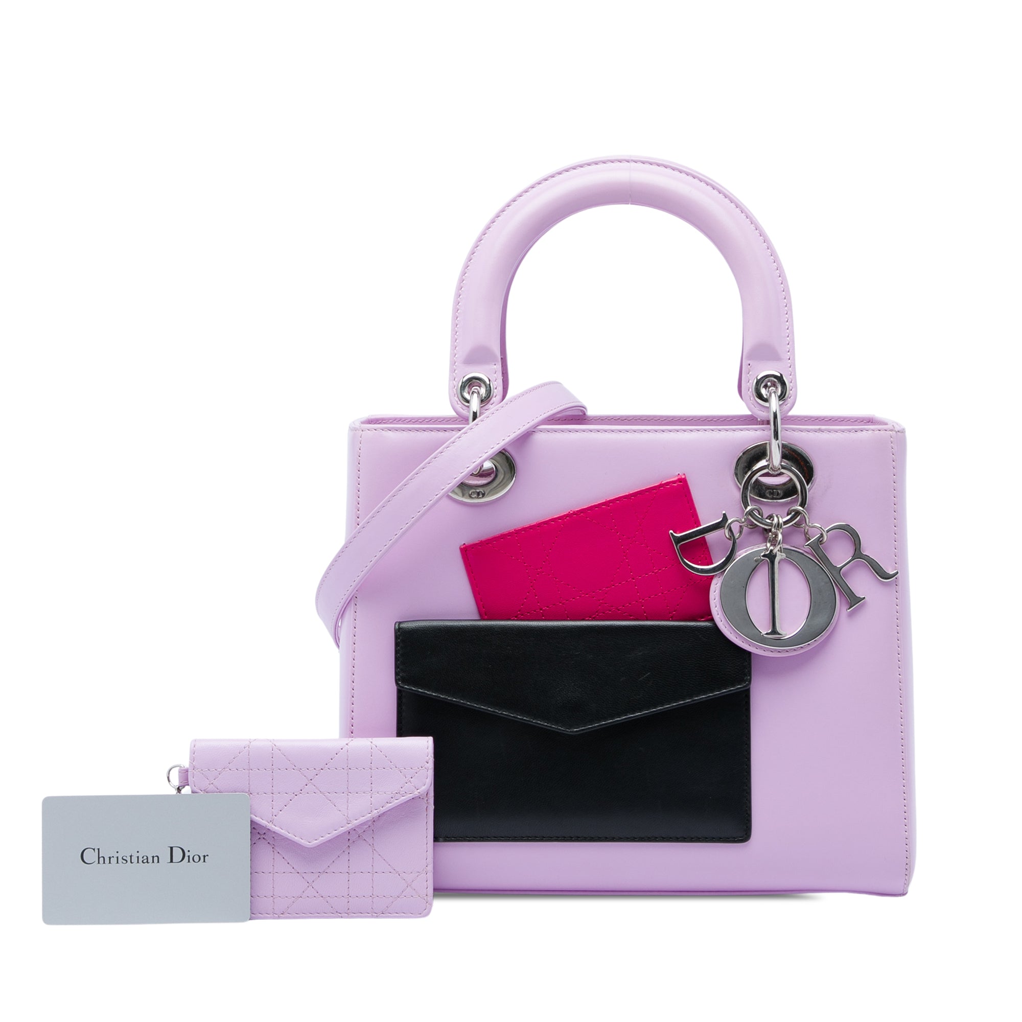 Dior Medium Calfskin Pockets Lady Dior - image 6