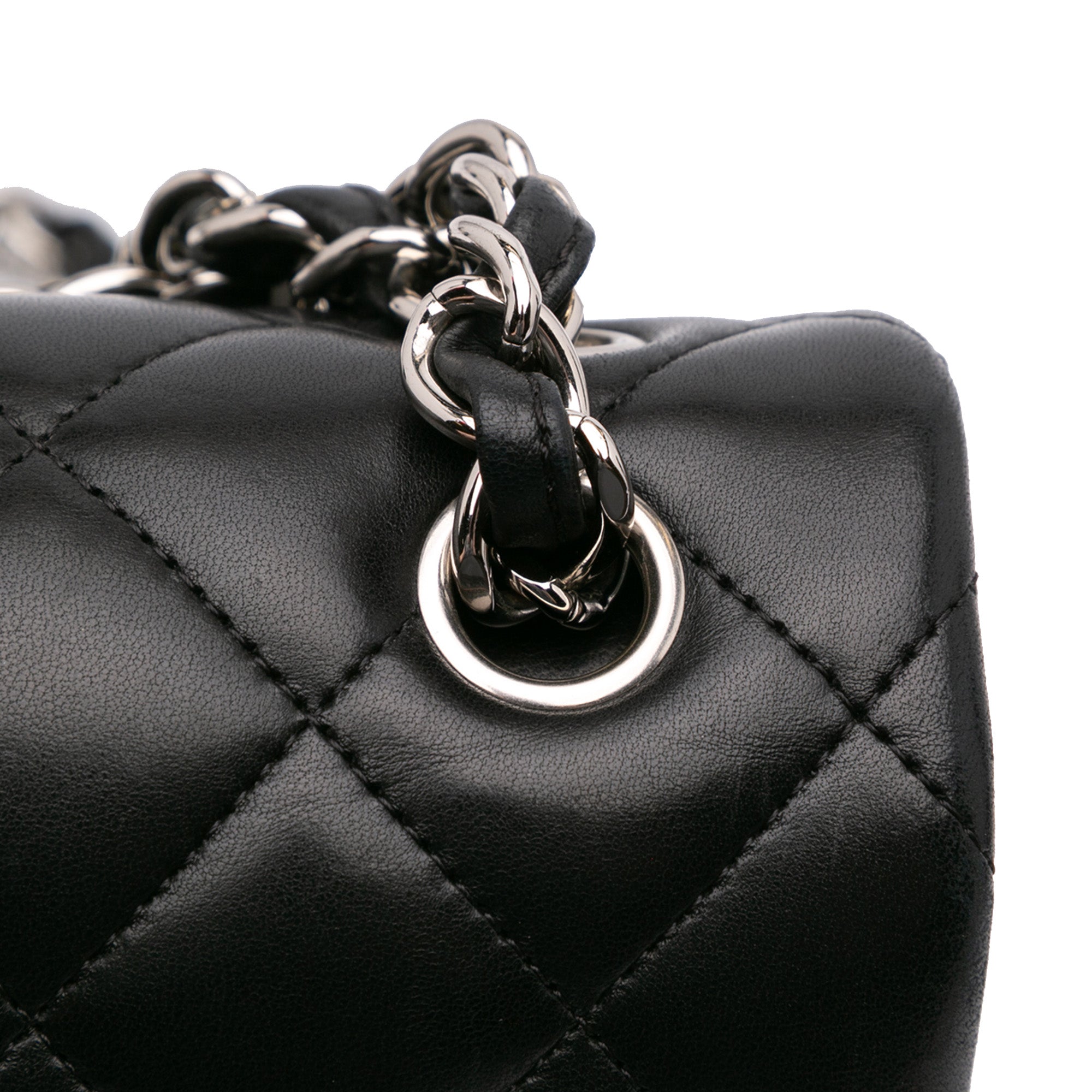 Chanel Jumbo Classic Lambskin Double Flap - image 10