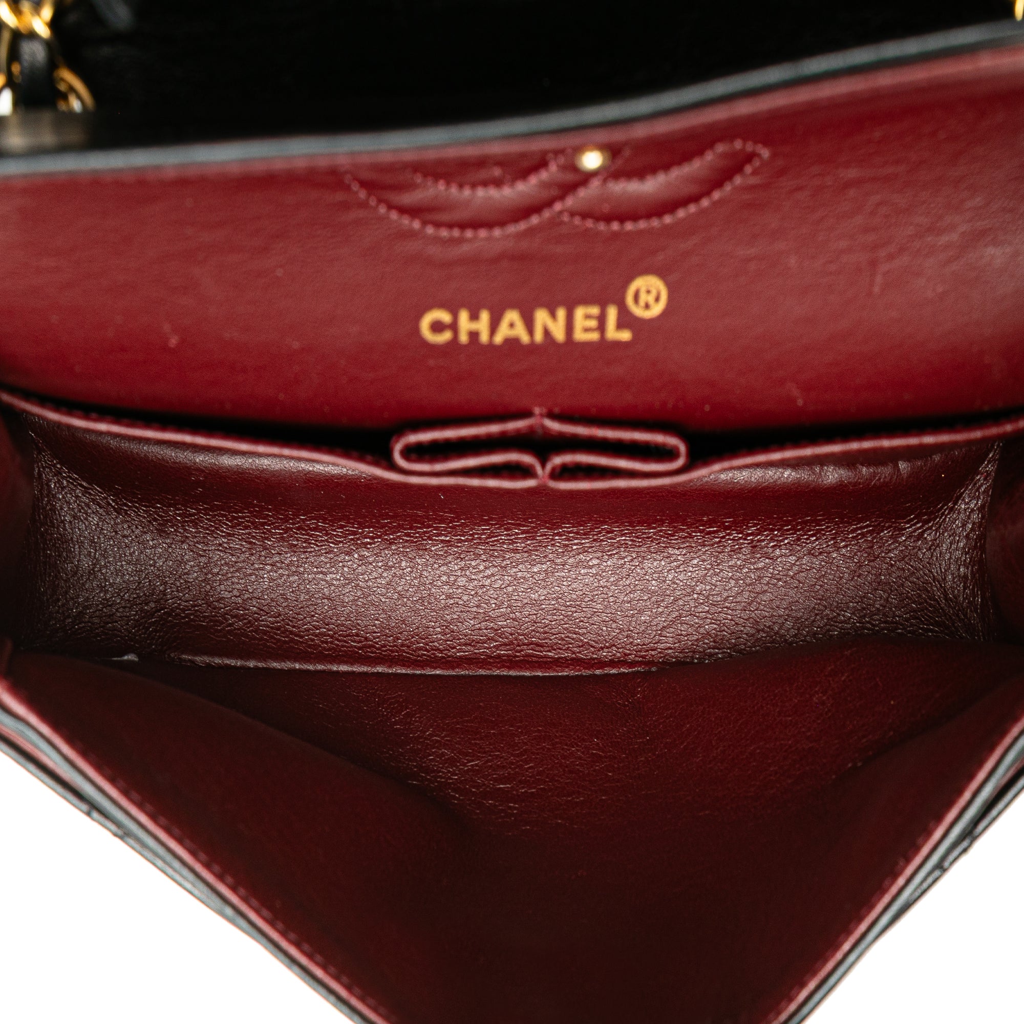Chanel Small Classic Lambskin Double Flap - image 4