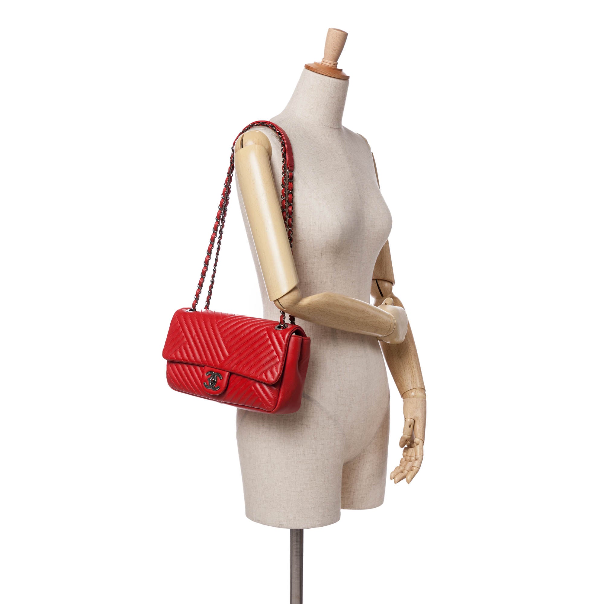 Chanel Medium Lambskin CC Crossing Flap - image 11