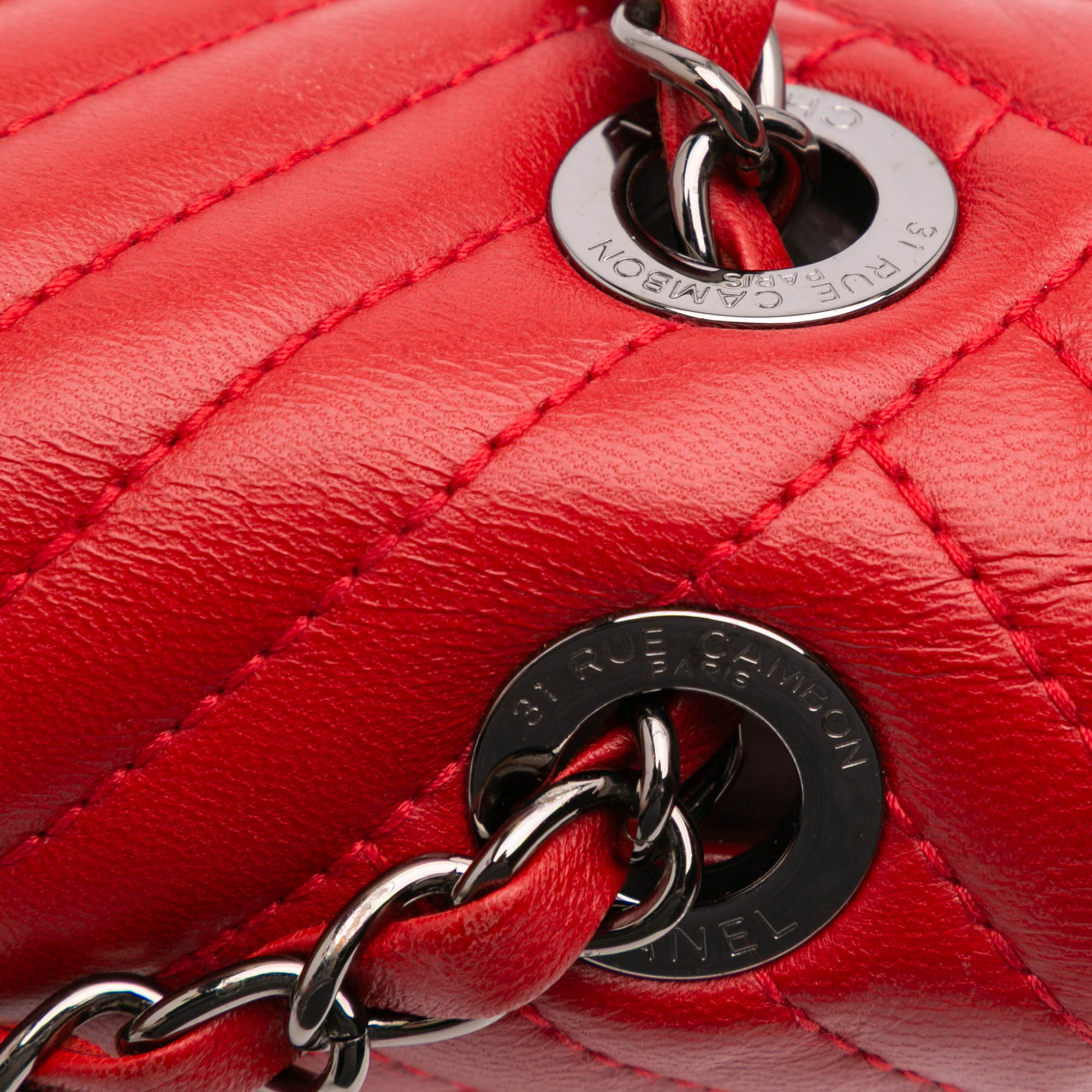 Chanel Medium Lambskin CC Crossing Flap - image 9