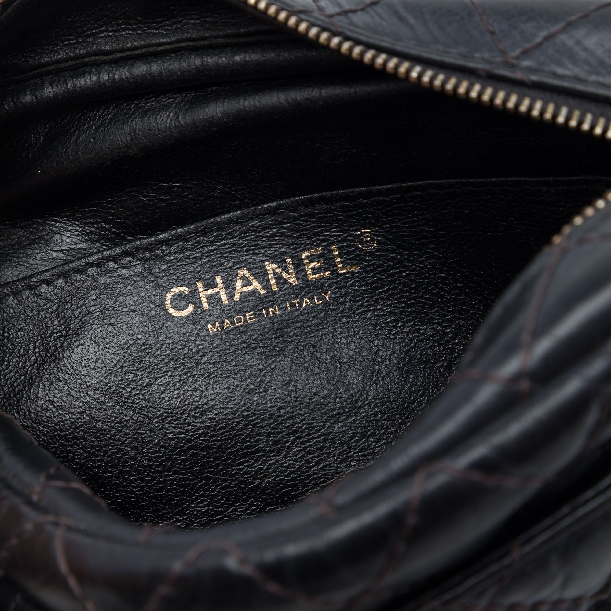 Chanel Mini Quilted Aged Calfskin Reissue Camera Bag - image 5
