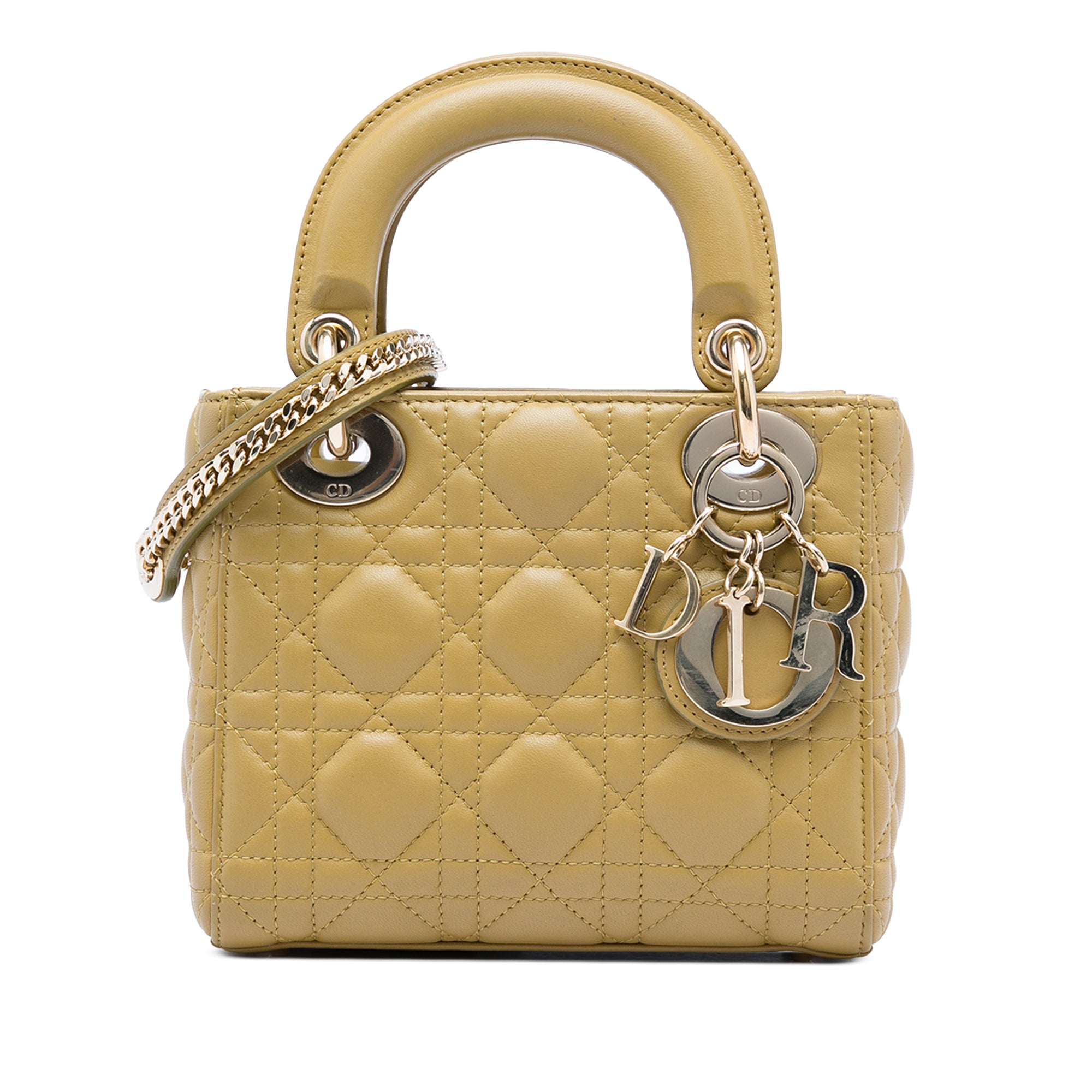 Dior Mini Lambskin Cannage Lady Dior - image 1