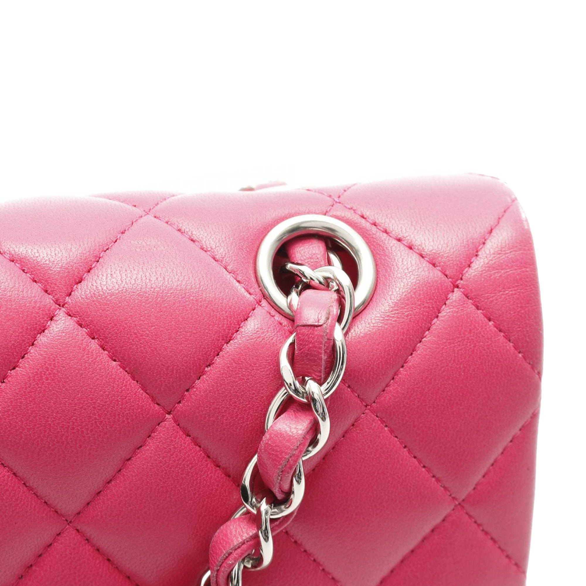Chanel Medium Classic Lambskin Double Flap - image 6