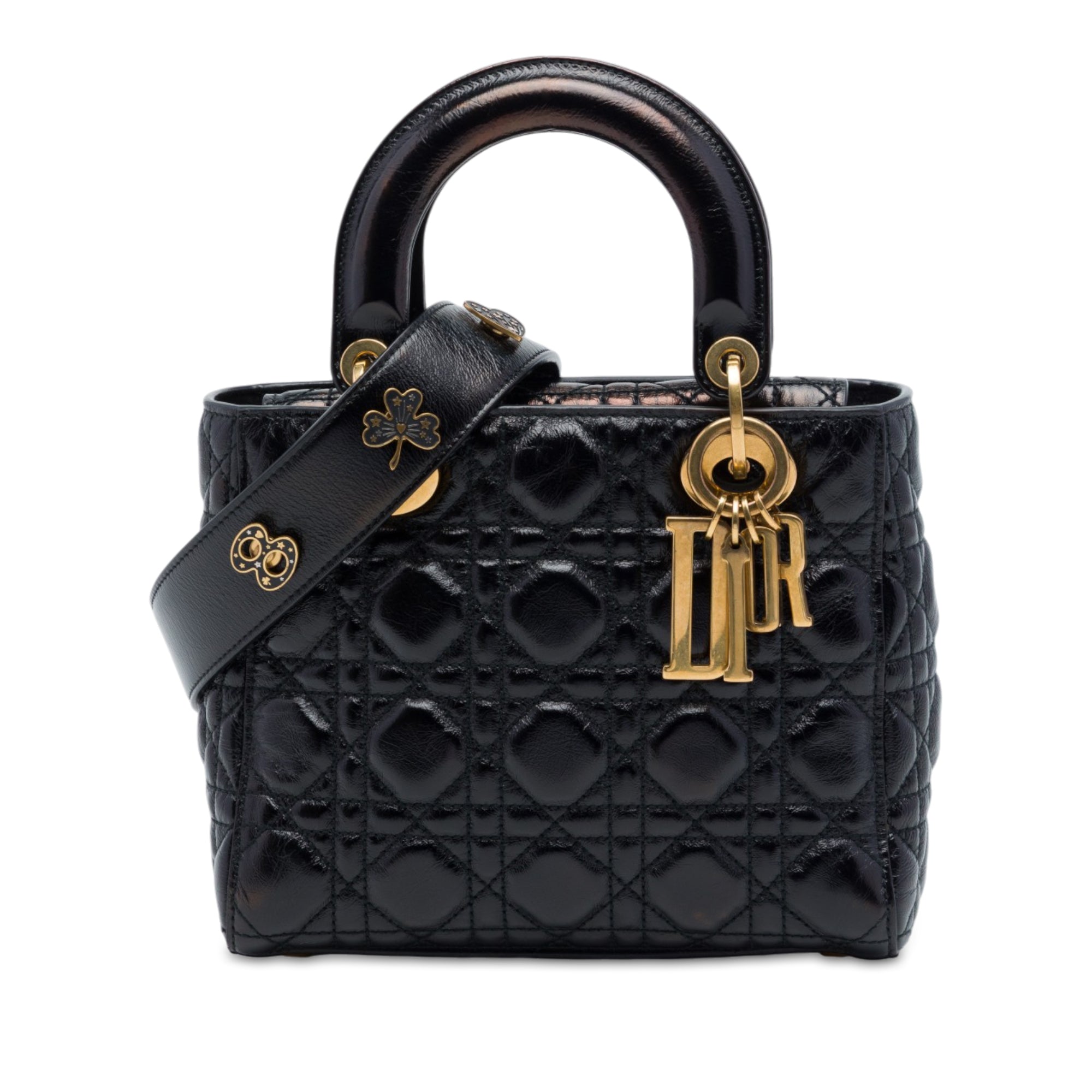 Dior Small Crinkled Patent Cannage My ABCDior Lady Dior - image 1