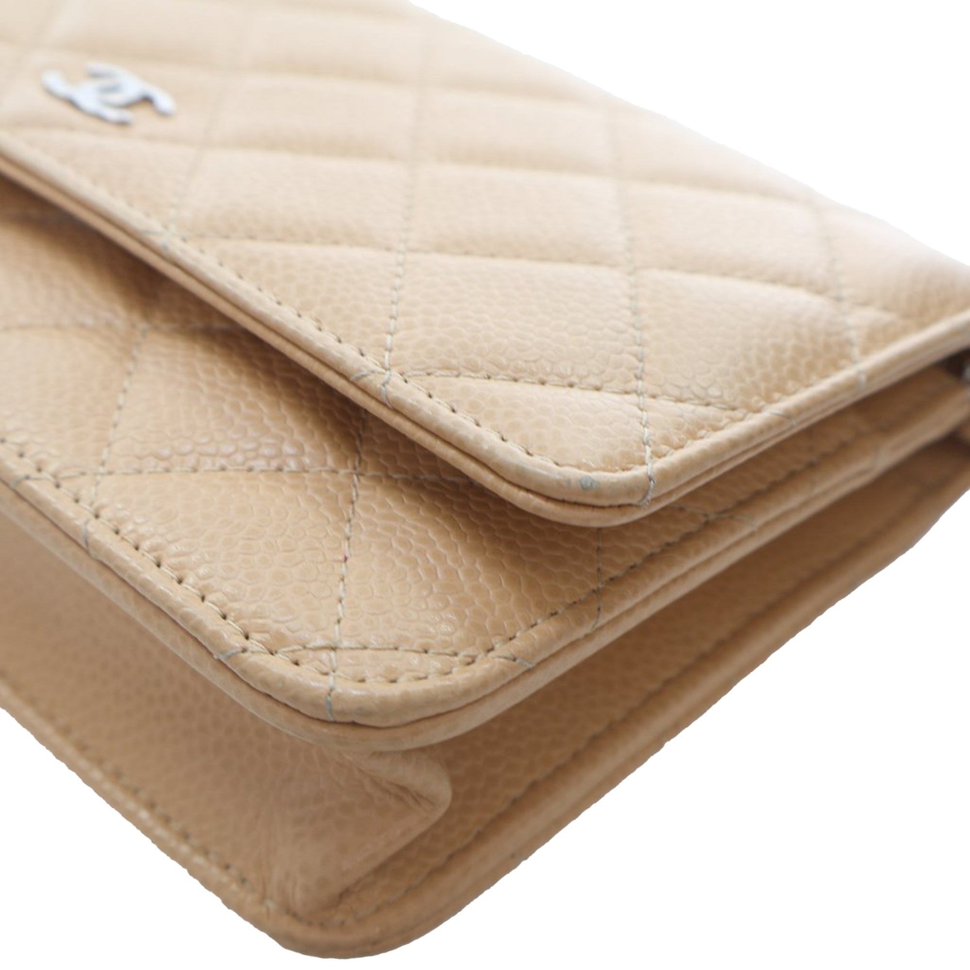 Chanel Classic Caviar Wallet On Chain - image 14