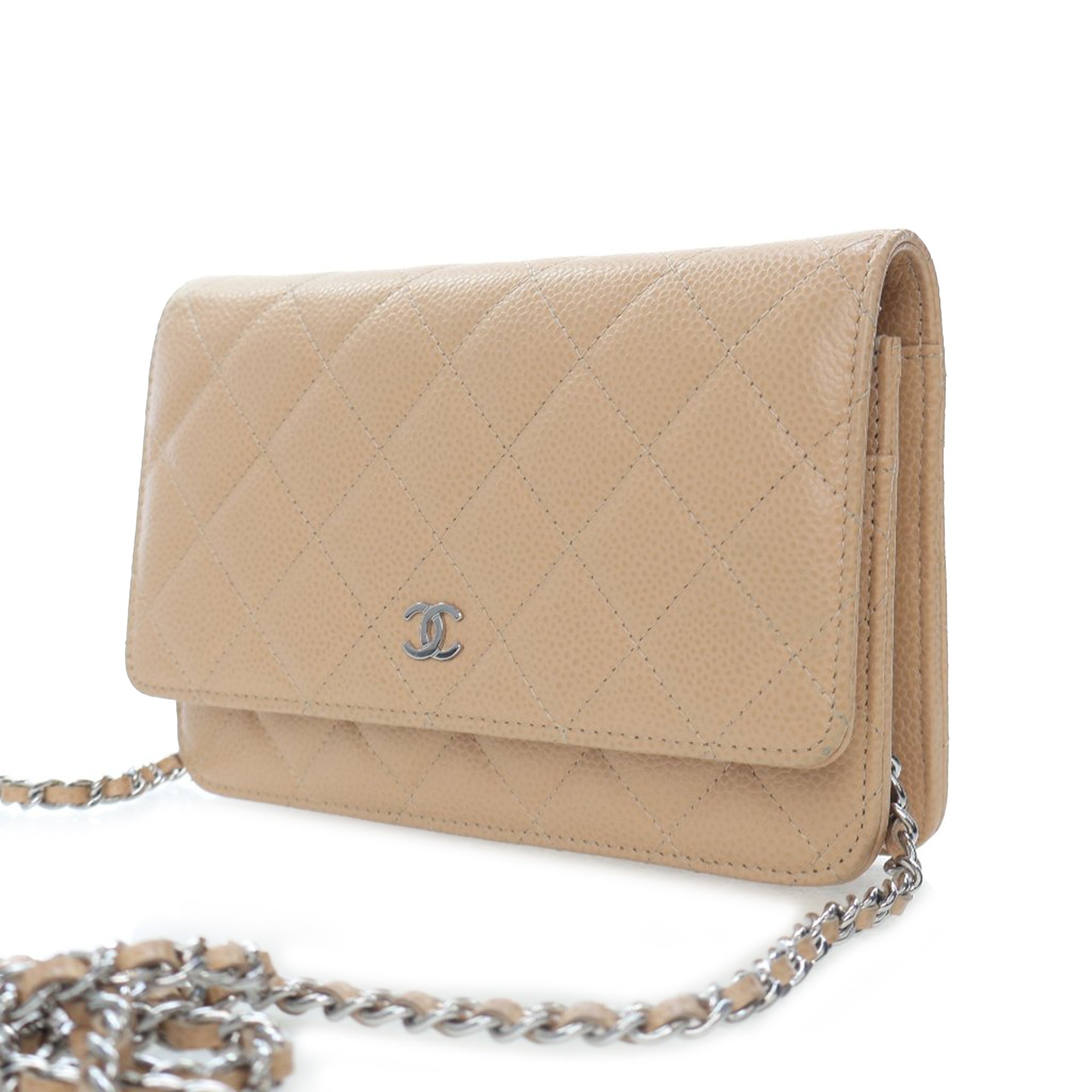 Chanel Classic Caviar Wallet On Chain - image 2
