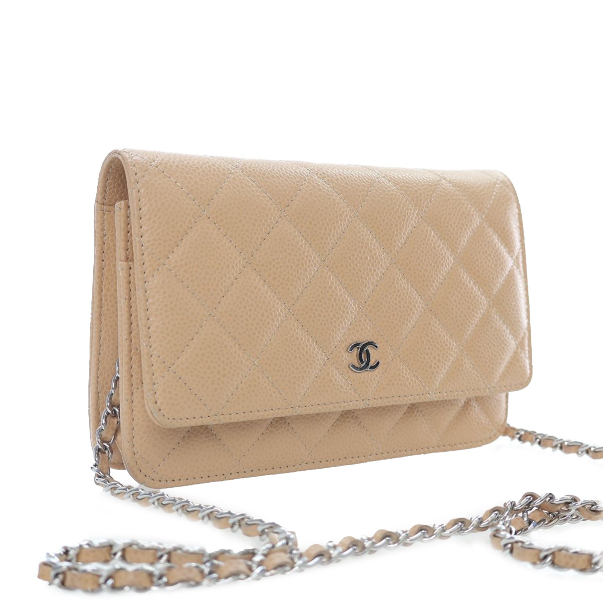 Chanel Classic Caviar Wallet On Chain - image 3