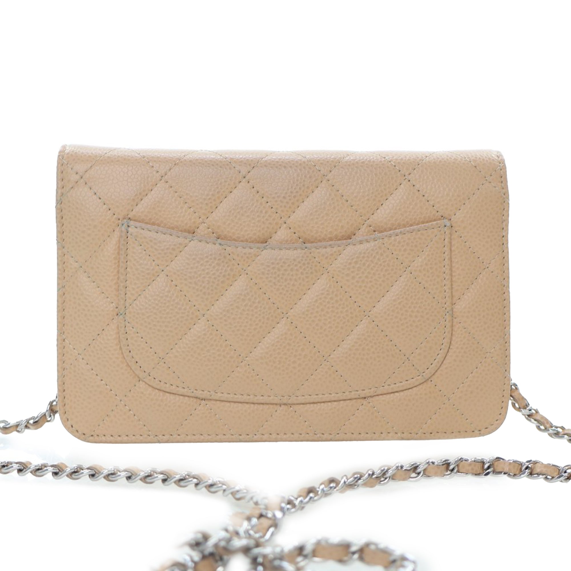 Chanel Classic Caviar Wallet On Chain - image 5