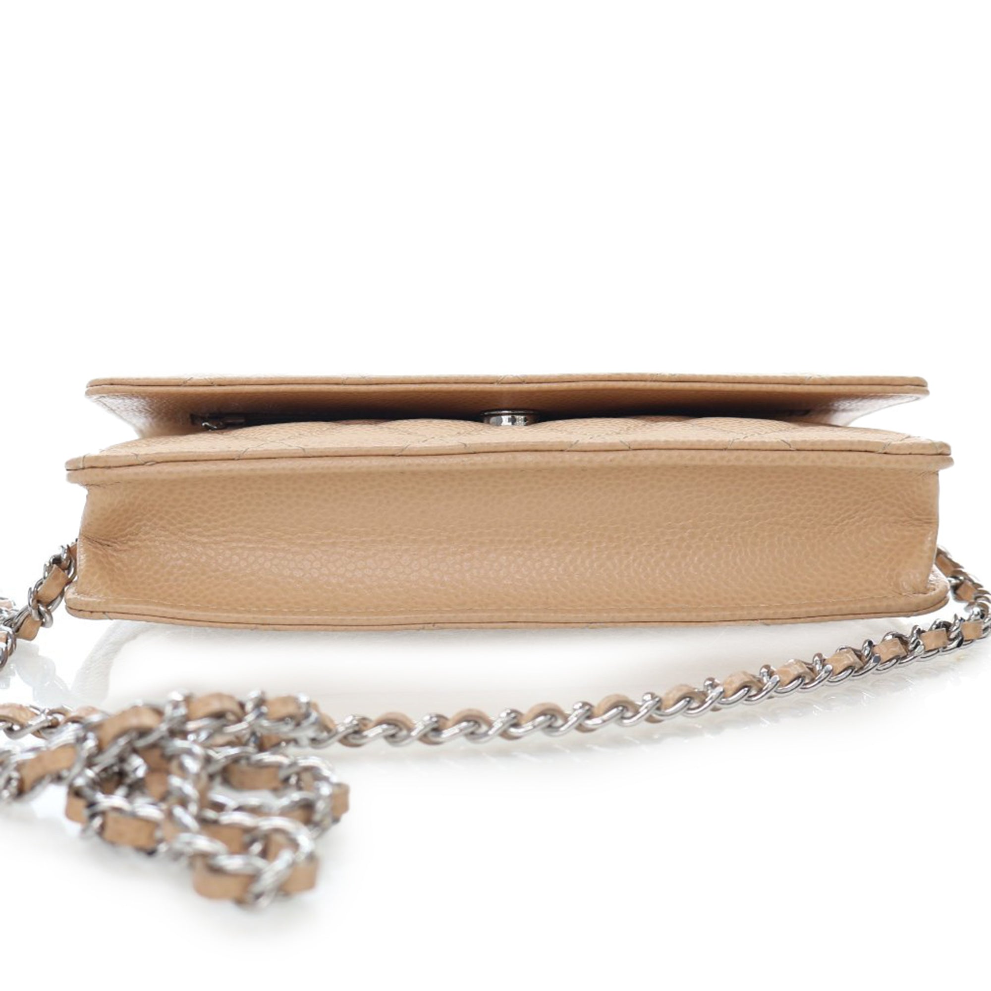 Chanel Classic Caviar Wallet On Chain - image 6