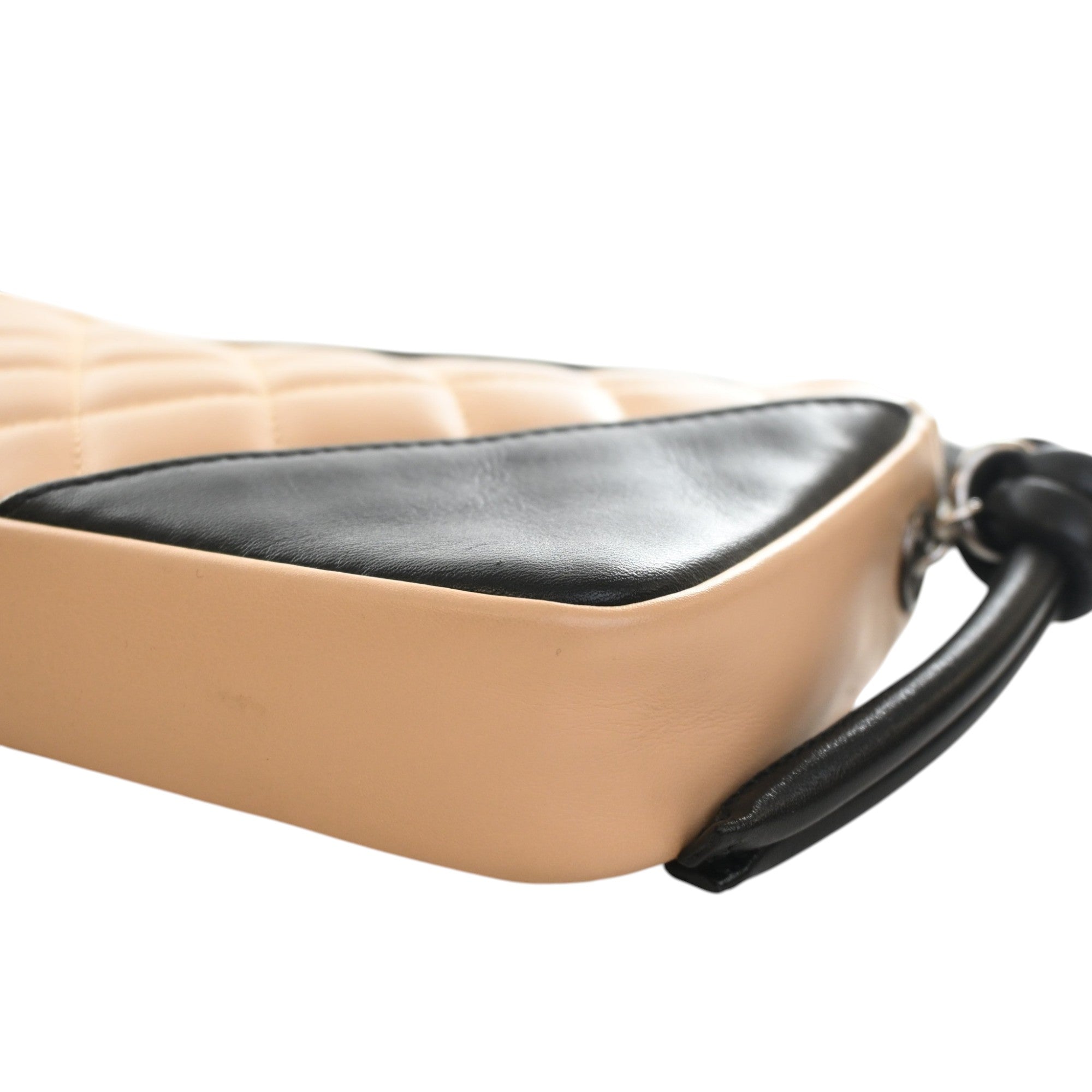 Chanel Quilted Lambskin Cambon Ligne Pochette - image 11