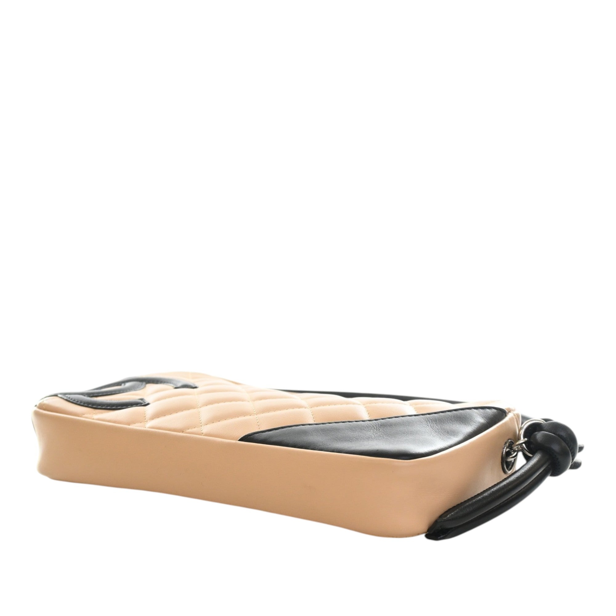 Chanel Quilted Lambskin Cambon Ligne Pochette - image 13