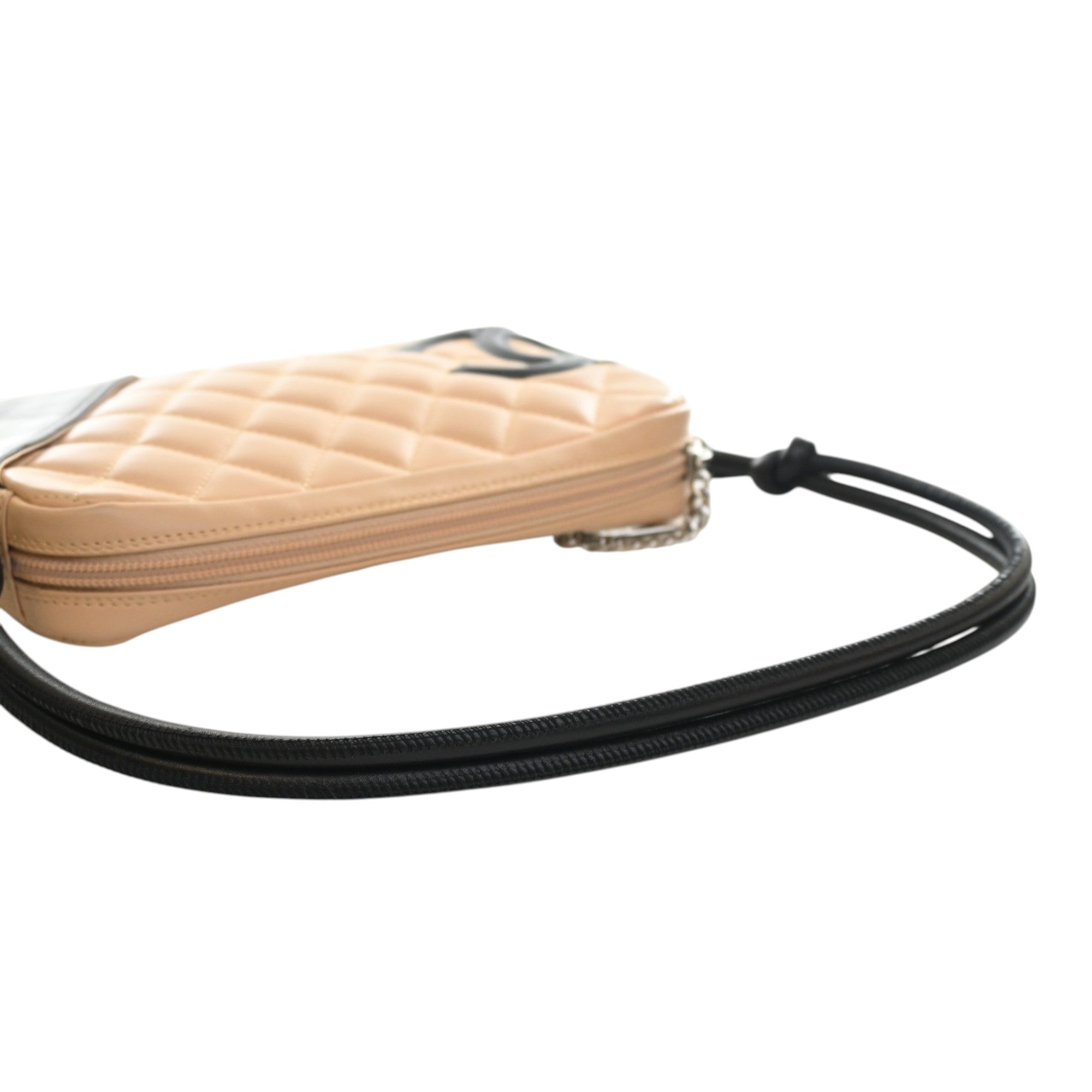 Chanel Quilted Lambskin Cambon Ligne Pochette - image 14