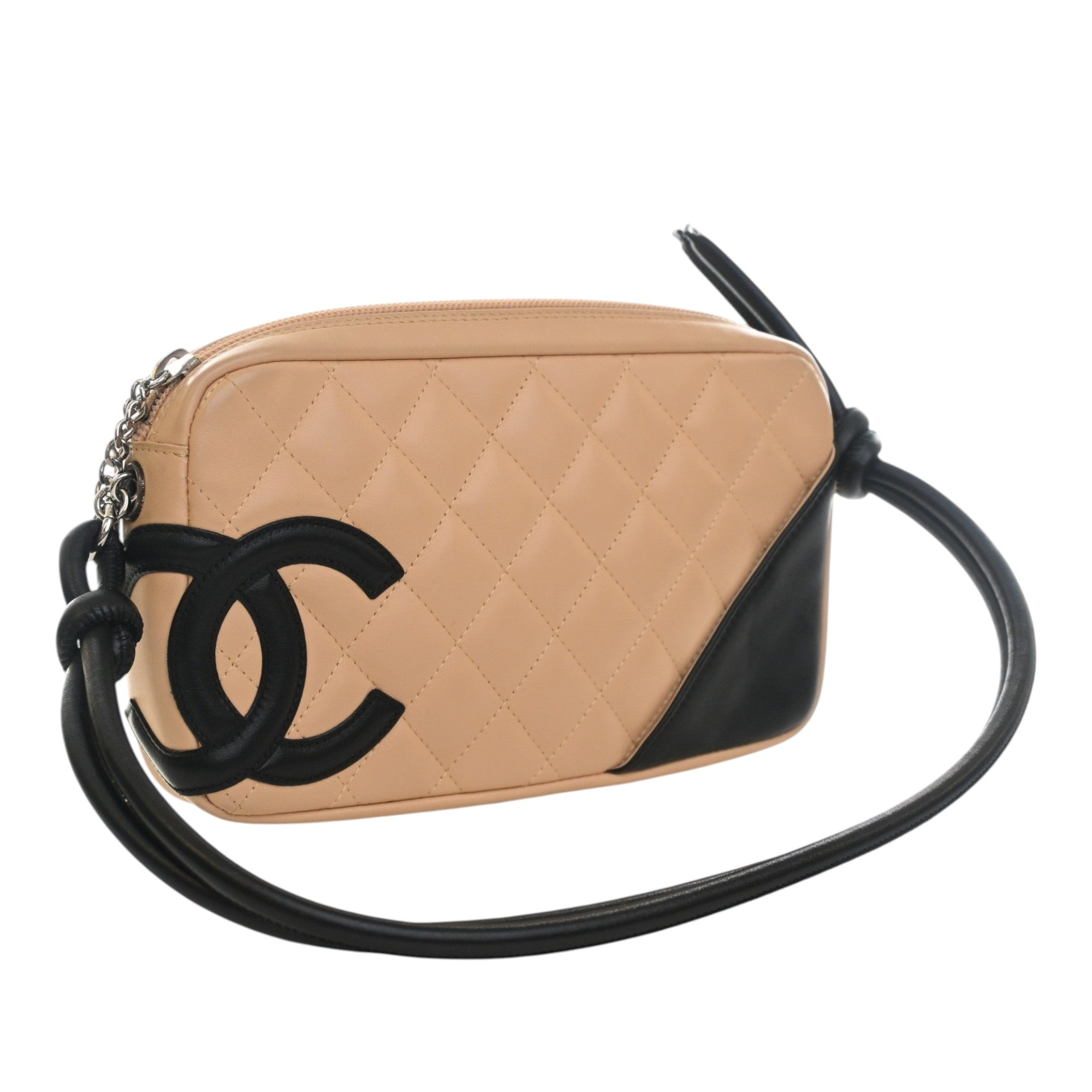 Chanel Quilted Lambskin Cambon Ligne Pochette - image 2