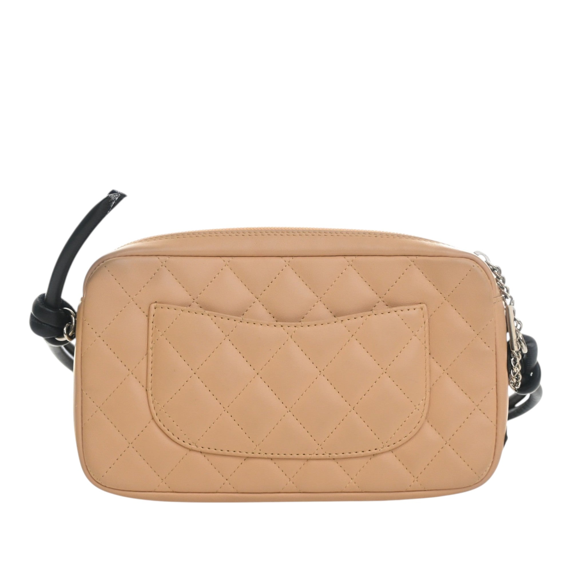 Chanel Quilted Lambskin Cambon Ligne Pochette - image 4