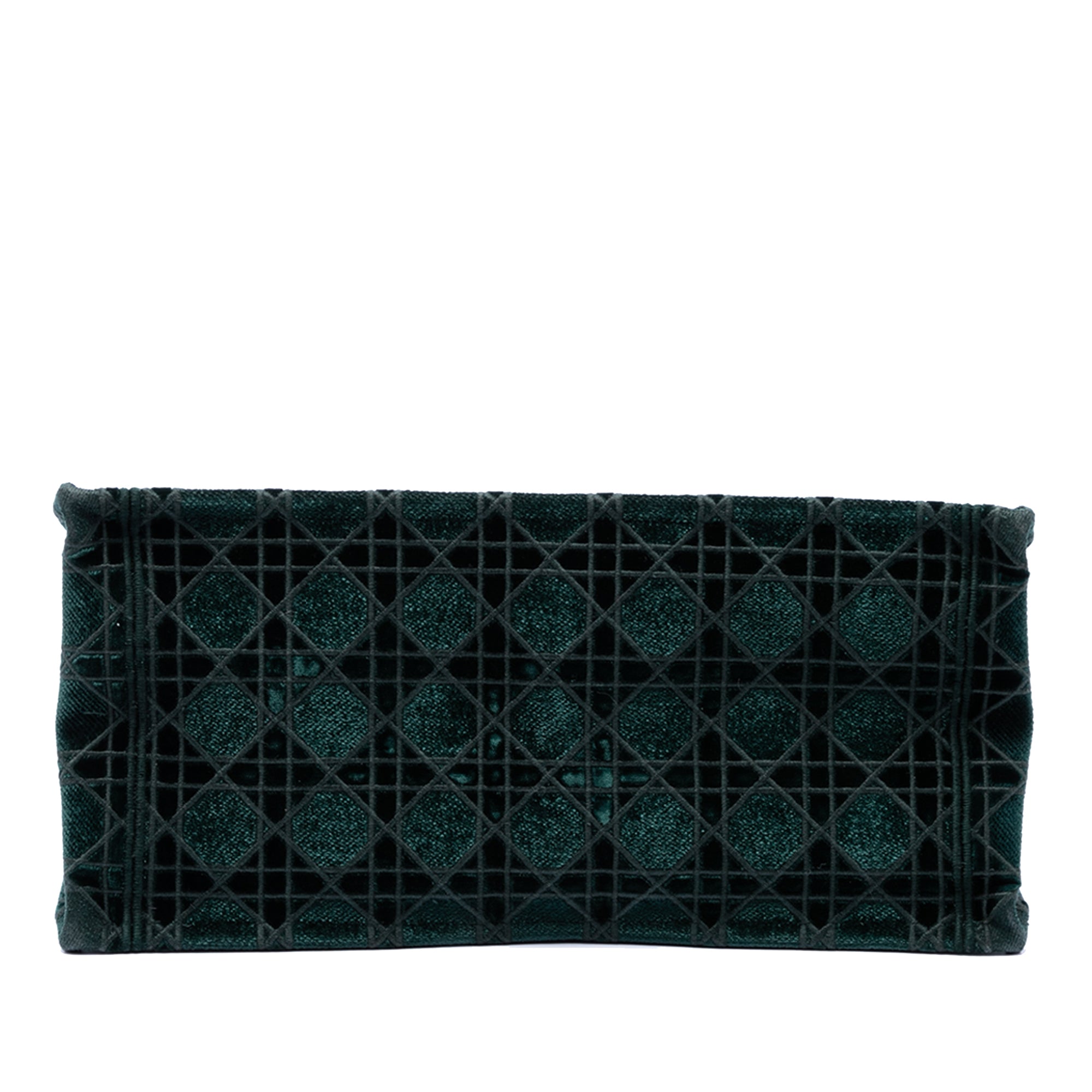 Dior Medium Embroidered Velvet Cannage Book Tote - image 3