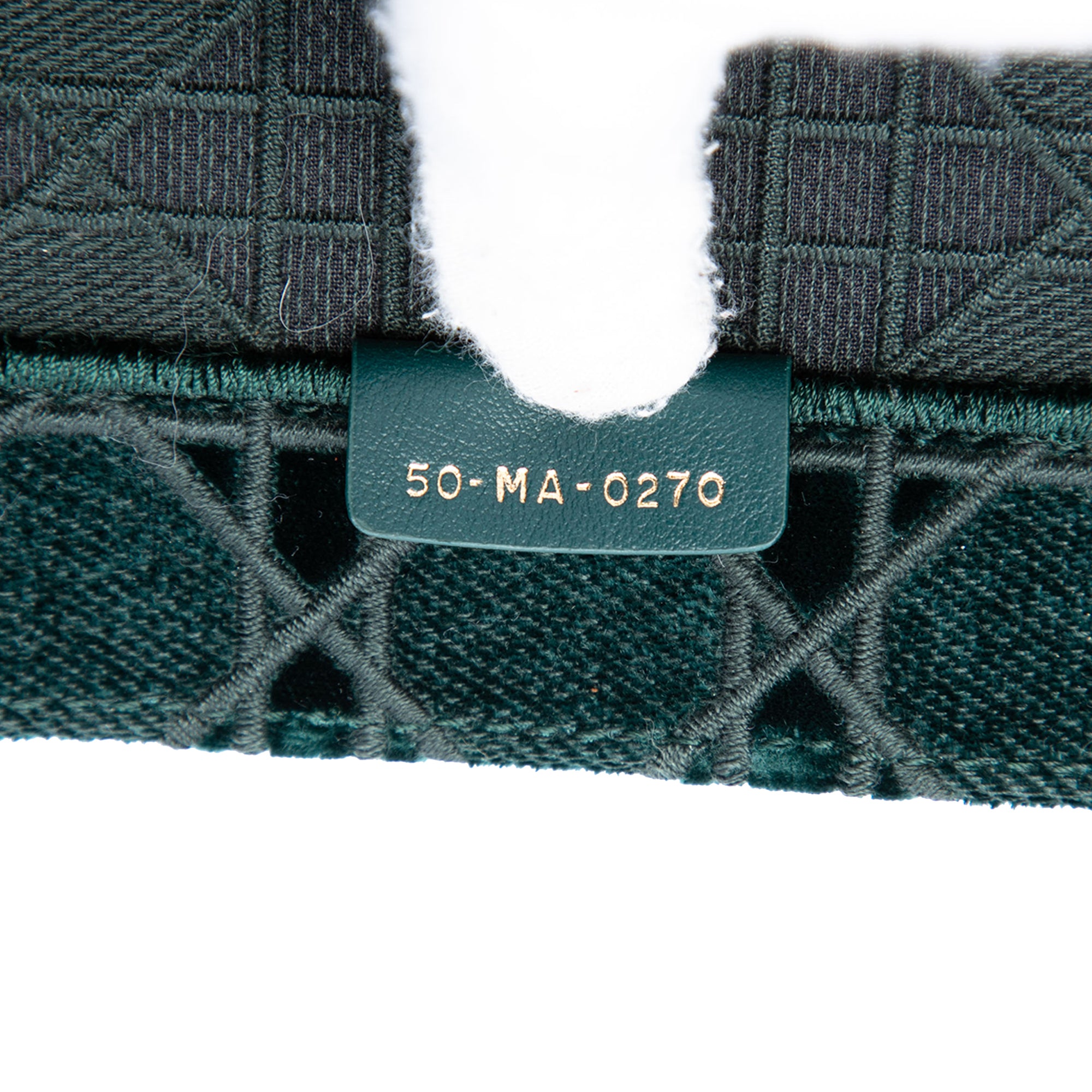 Dior Medium Embroidered Velvet Cannage Book Tote - image 6