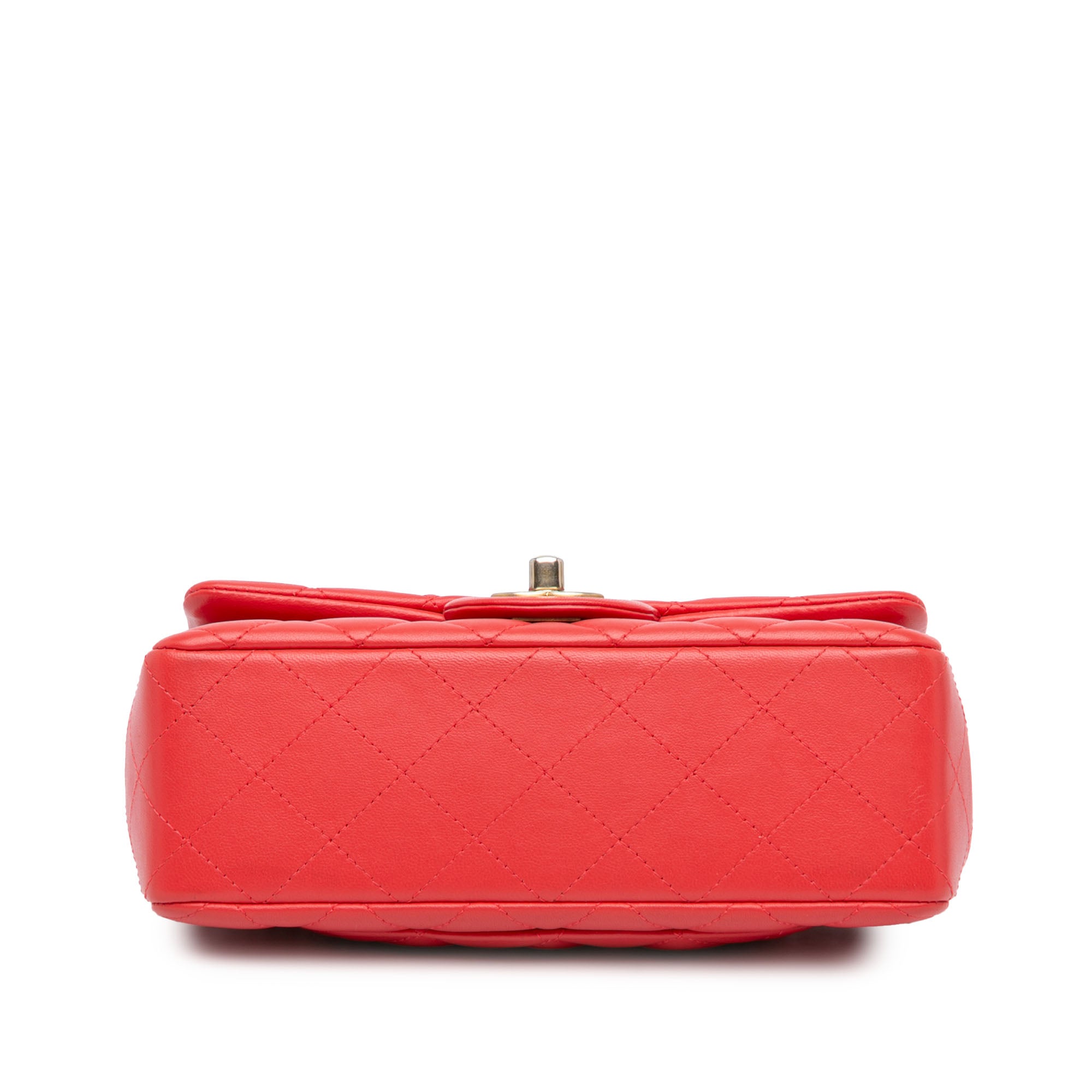 Chanel Mini Rectangular Classic Lambskin Single Flap - image 3