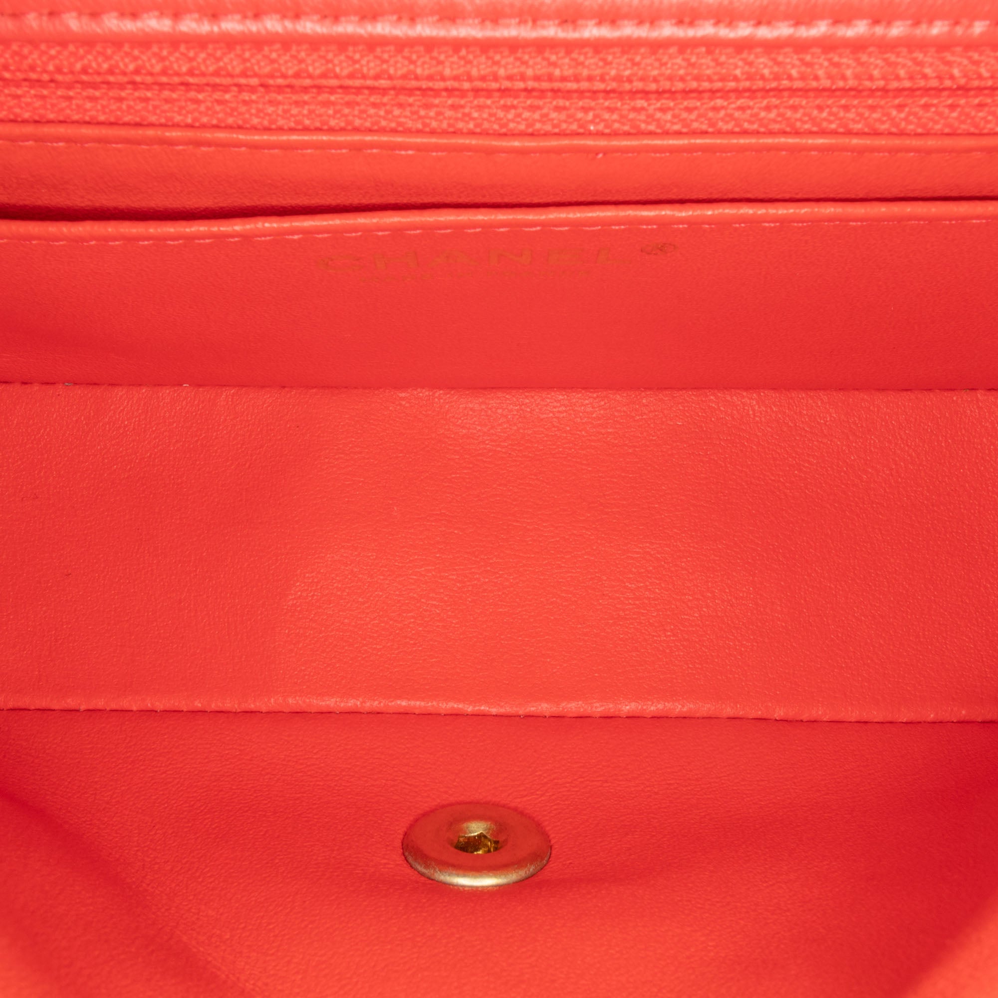 Chanel Mini Rectangular Classic Lambskin Single Flap - image 4