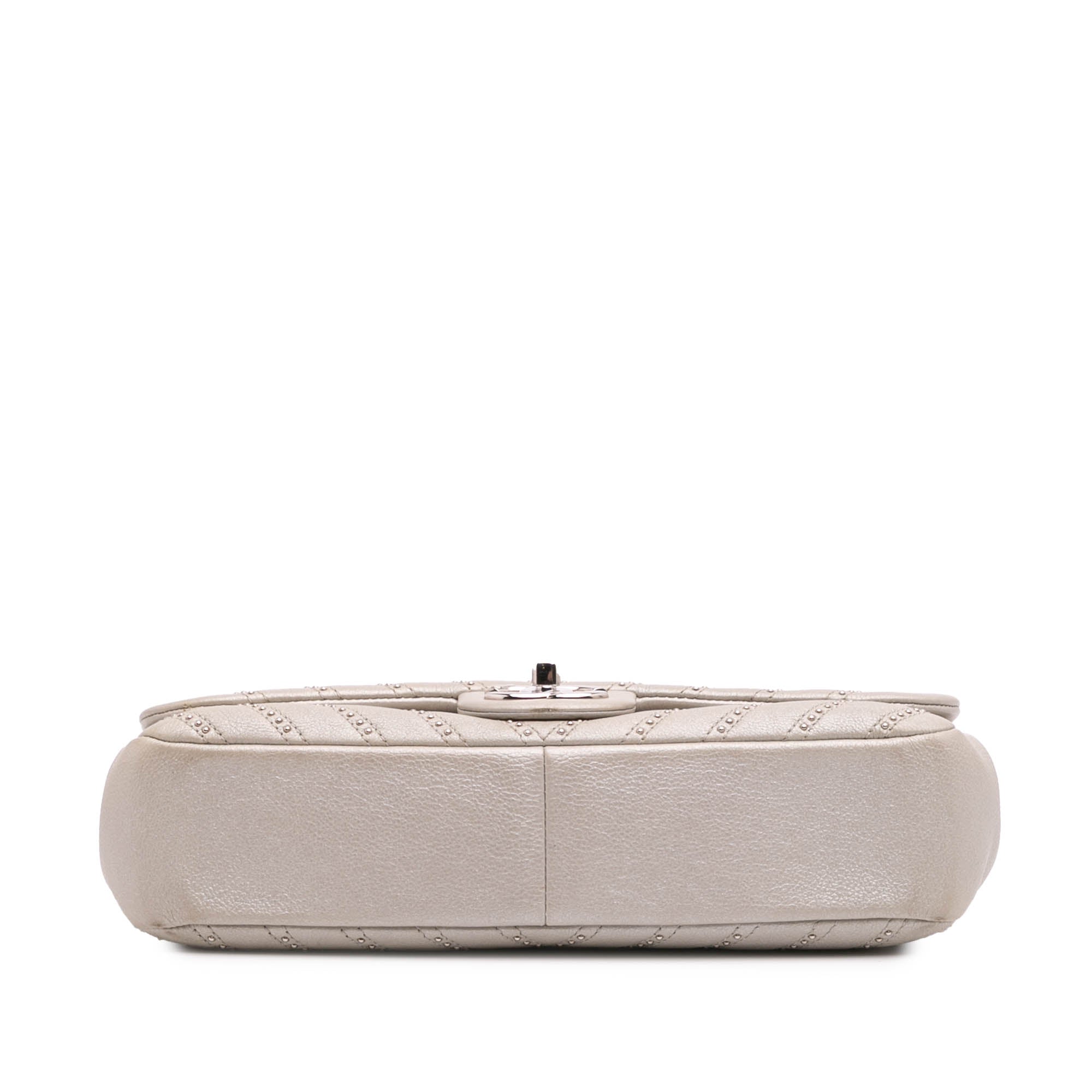 Chanel Medium Chevron Calfskin Stud Wars Flap - image 3