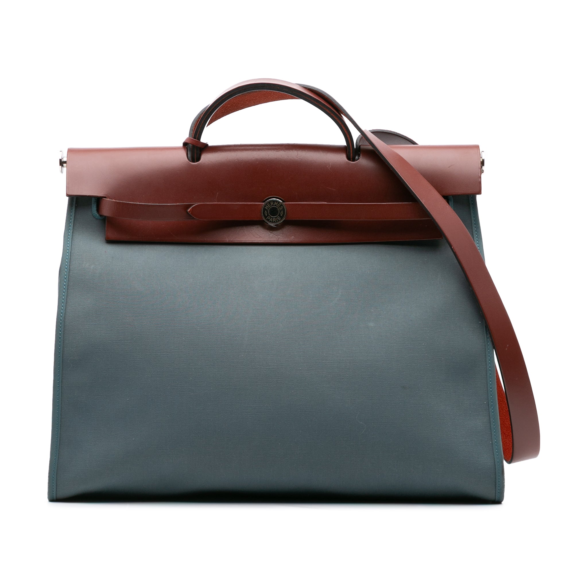 Hermès Toile Herbag Zip 39 - image 1