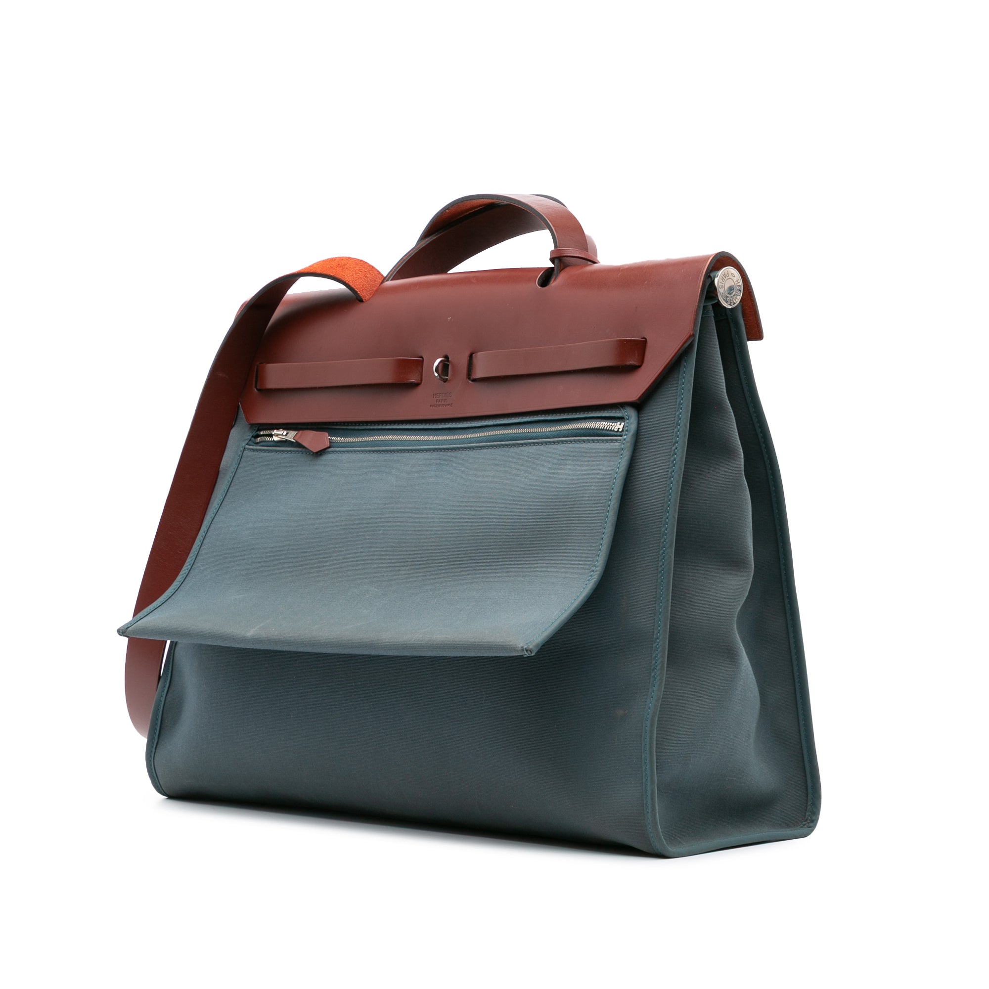 Hermès Toile Herbag Zip 39 - image 2