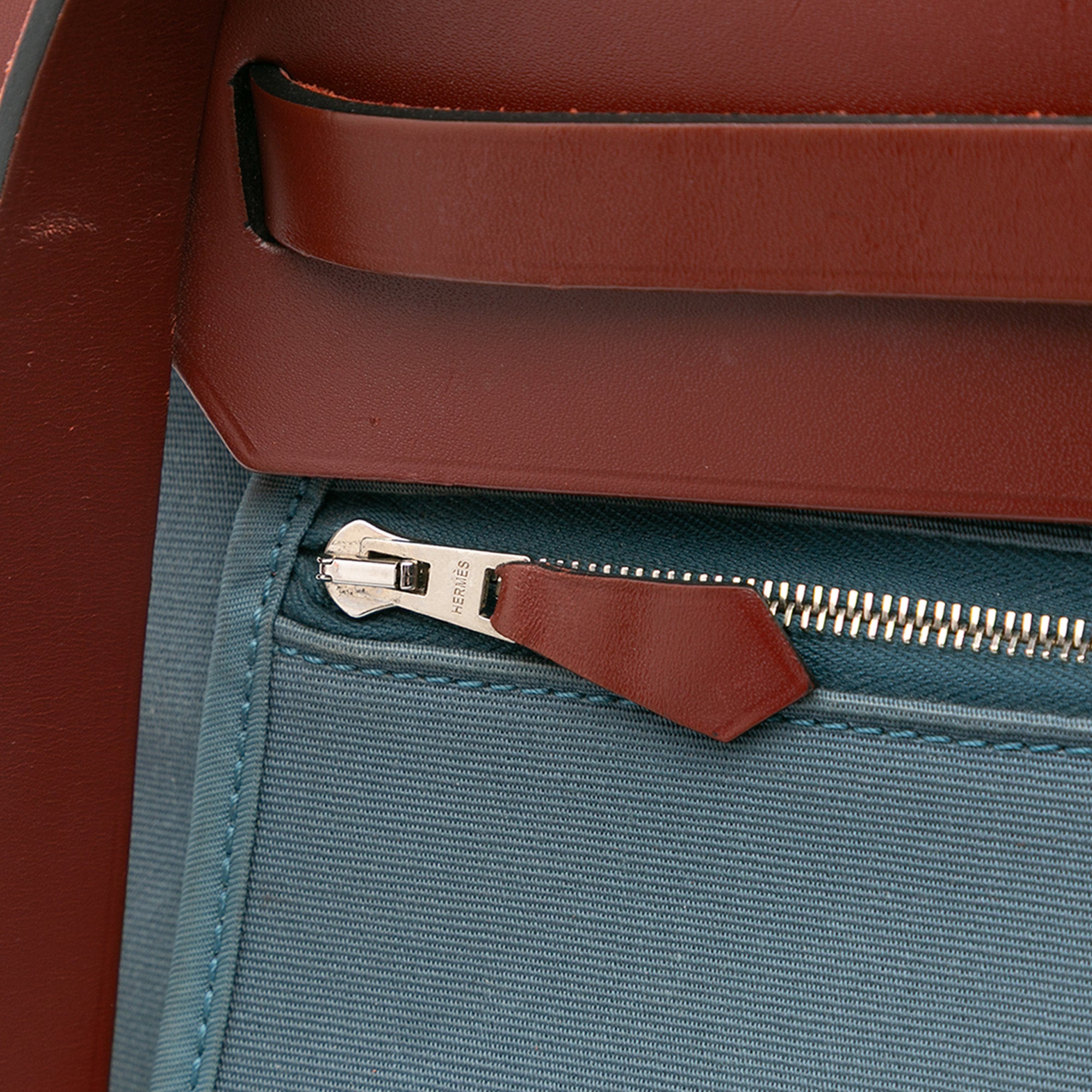 Hermès Toile Herbag Zip 39 - image 6