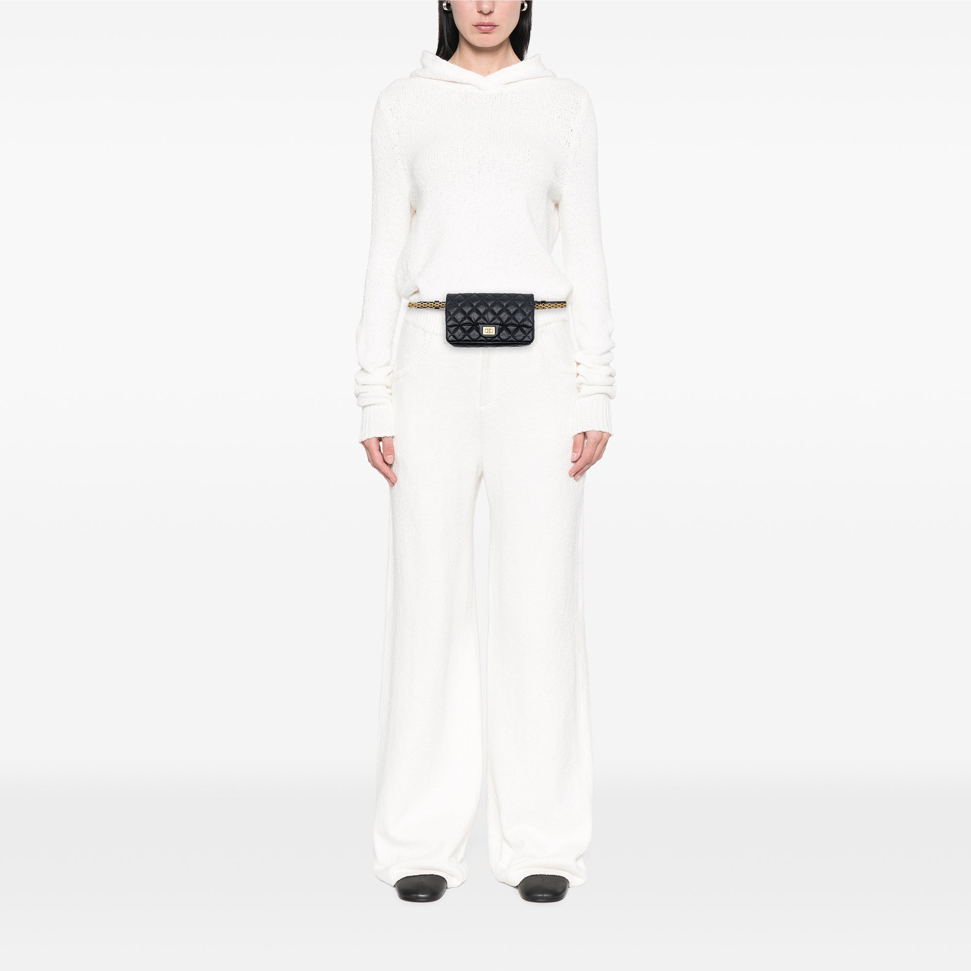 Chanel Quilted Aged Calfskin Reissue 2.55 Flap Belt Bag - image 6