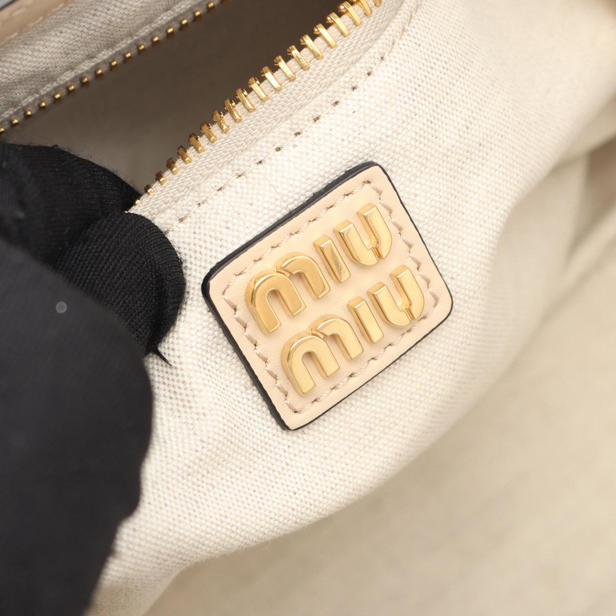 Miu Miu Calfskin Ivy Satchel - image 5