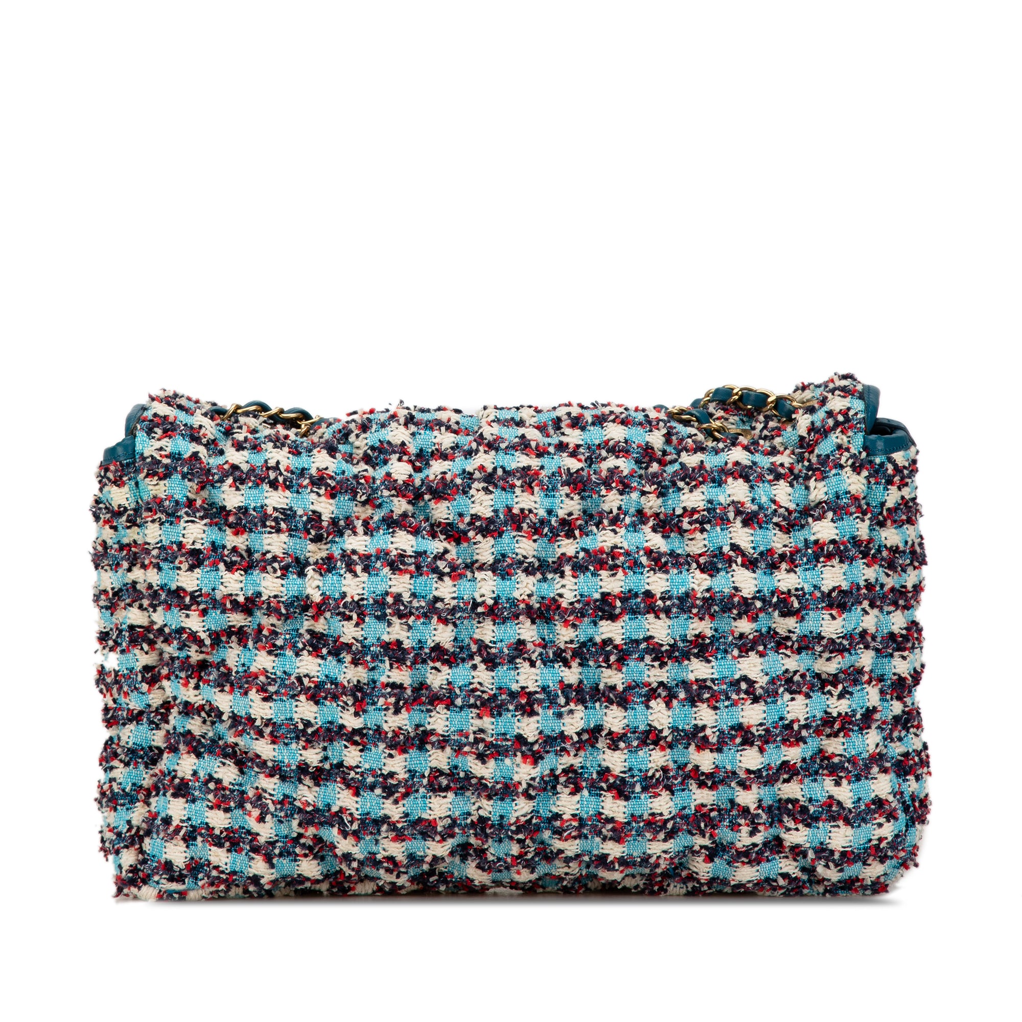 Chanel Maxi Tweed Chesterfield Single Flap - image 3