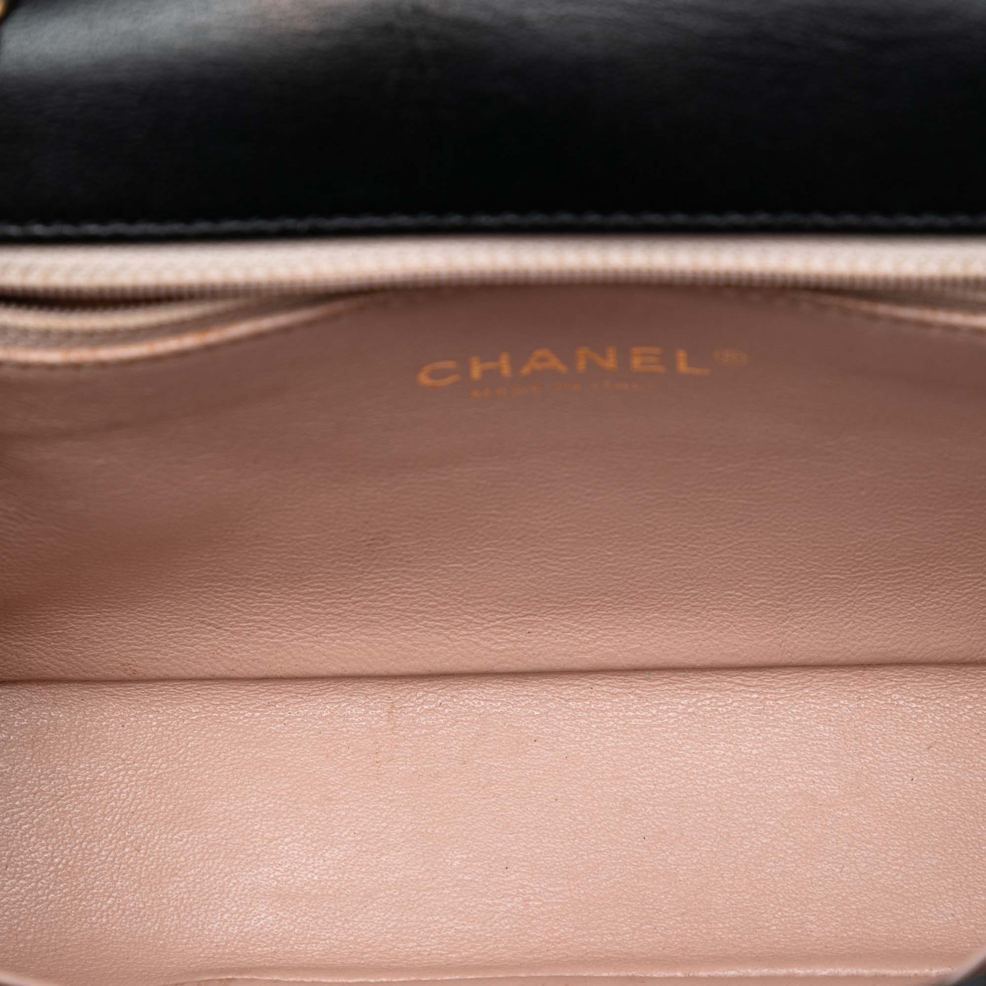 Chanel Small Quilted Caviar CC Filigree Flap - image 4
