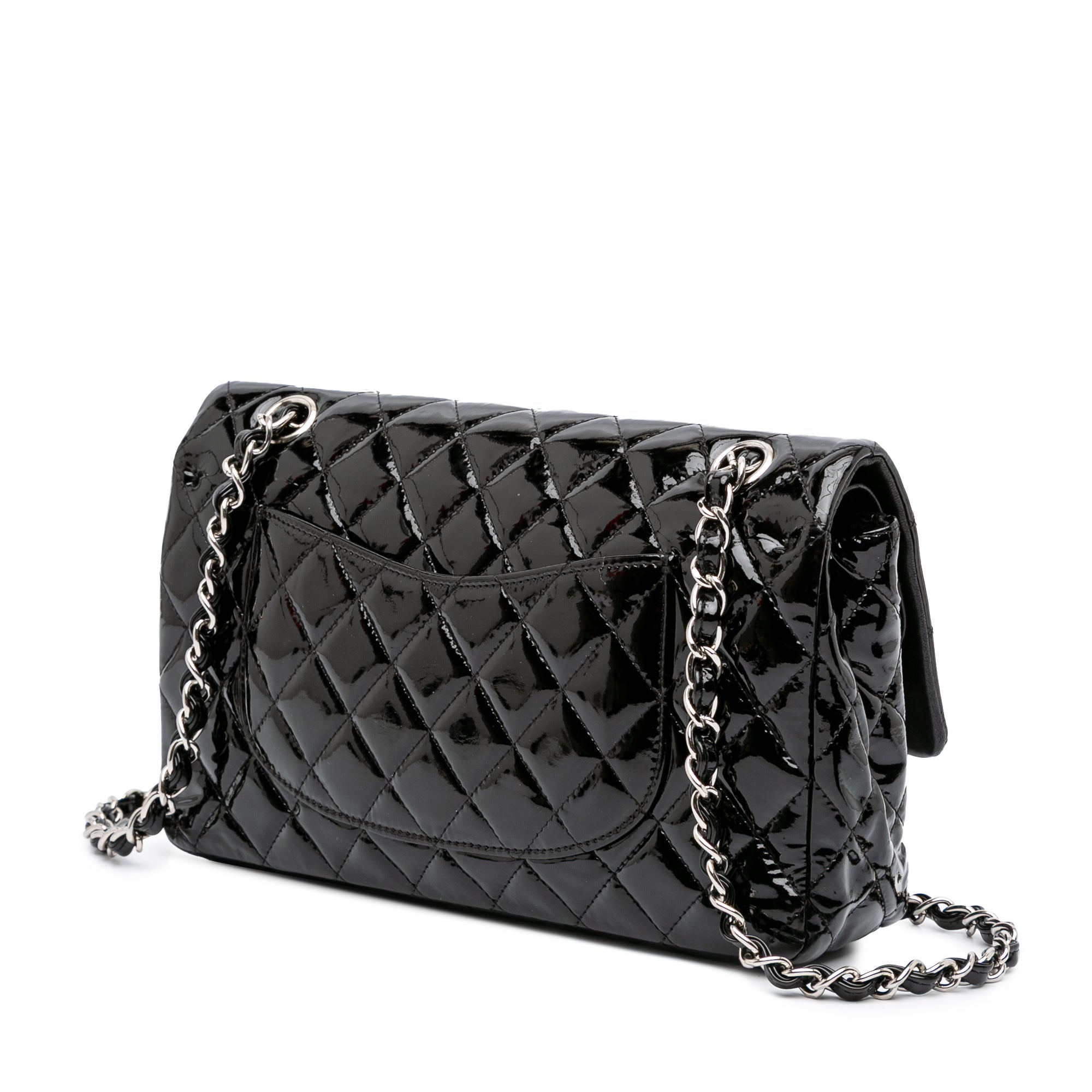 Chanel Medium Classic Patent Double Flap - image 2