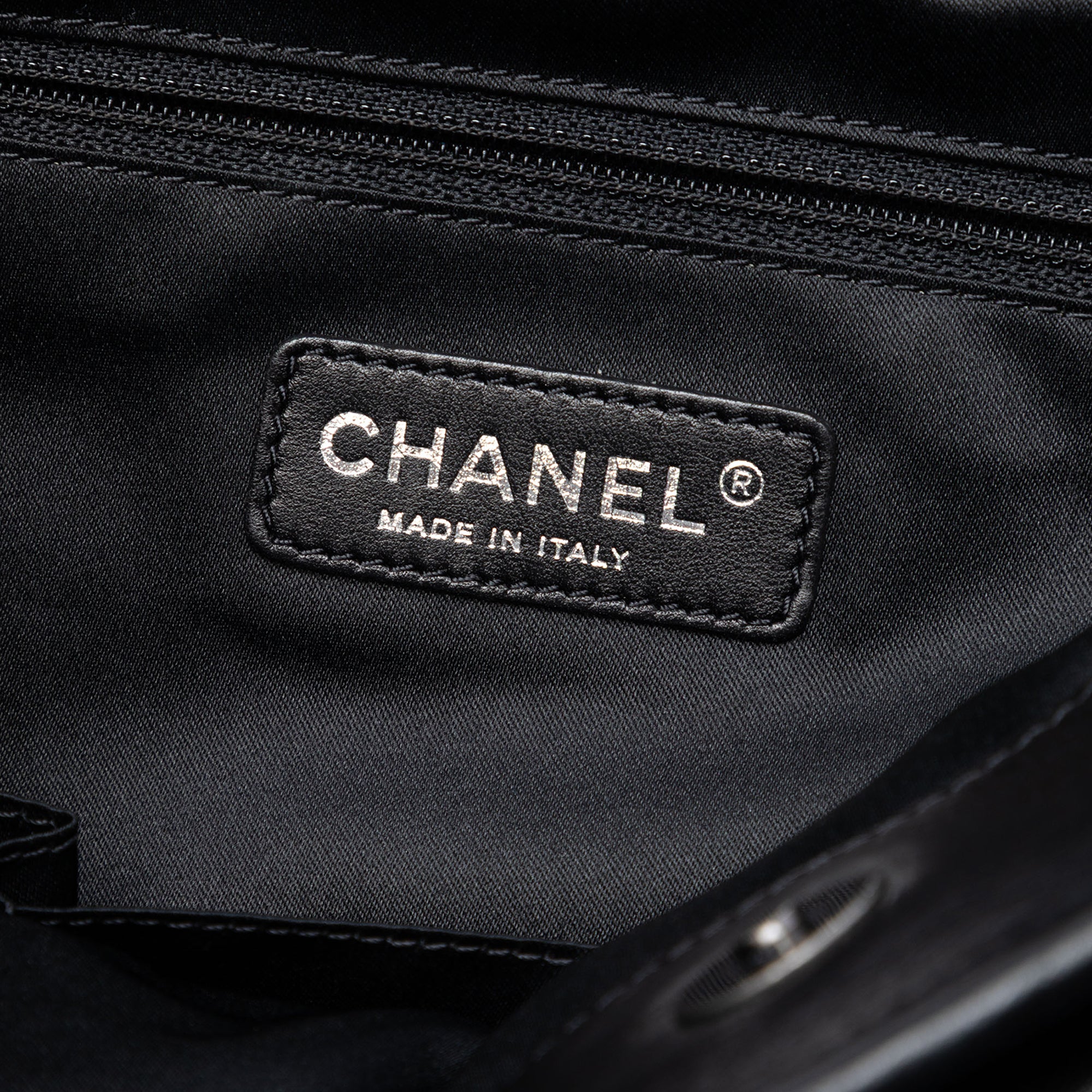 Chanel CC Quilted Lambskin Chain Shopping Tote - image 5