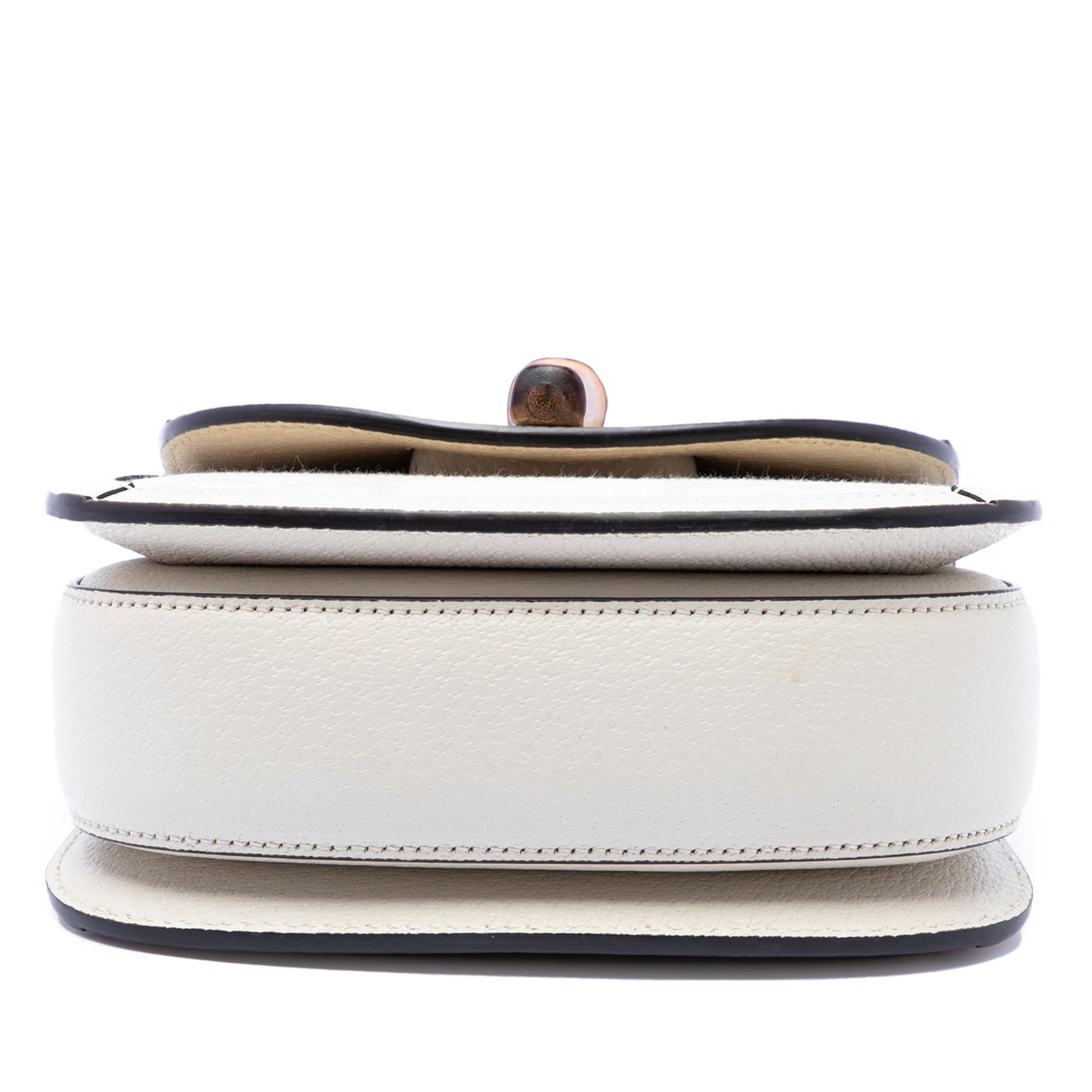 Gucci Mini Jumbo GG Canvas 1947 Web Bamboo Top Handle Bag - image 3