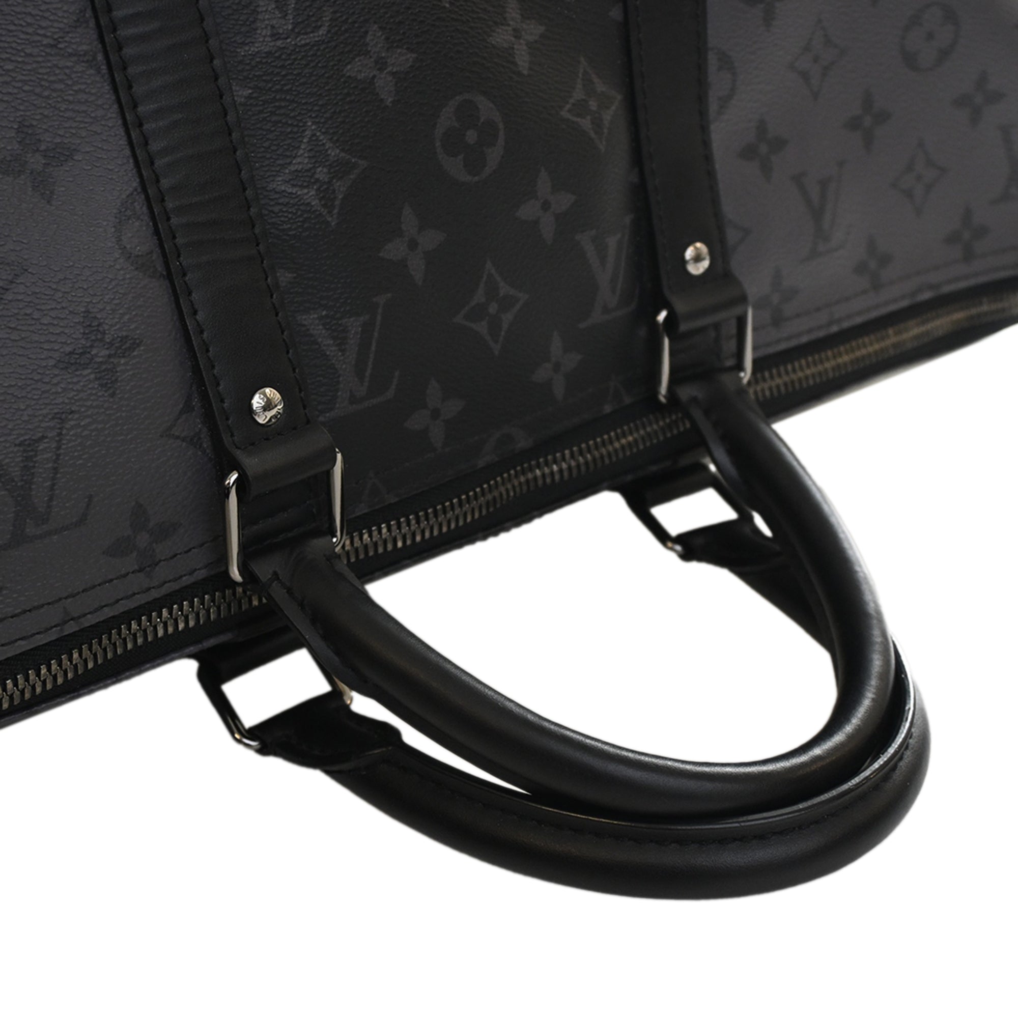 Louis Vuitton Monogram Eclipse Reverse Keepall Bandouliere 50 - image 12