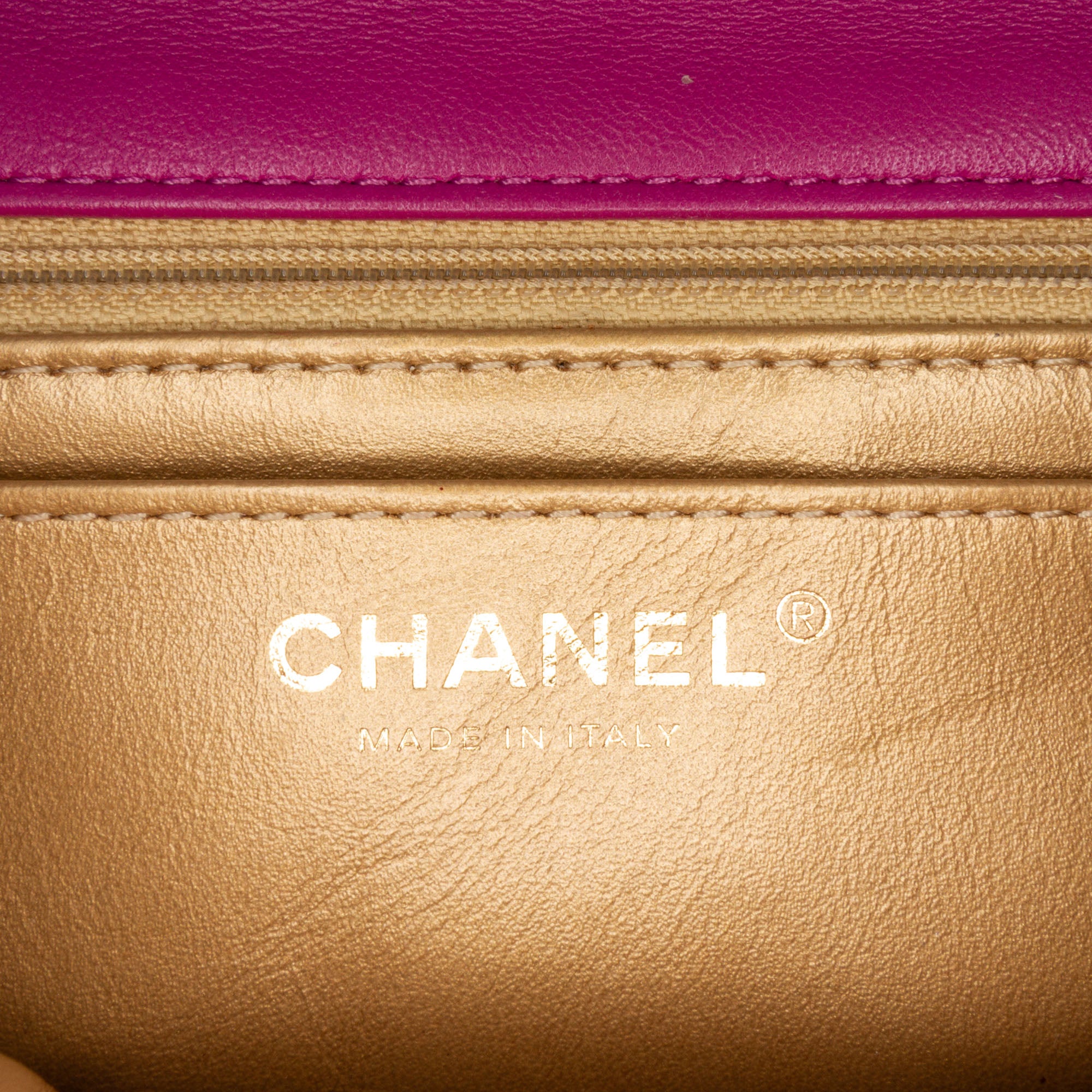 Chanel Mini Rectangular Classic Lambskin Pearl Crush Single Flap - image 5