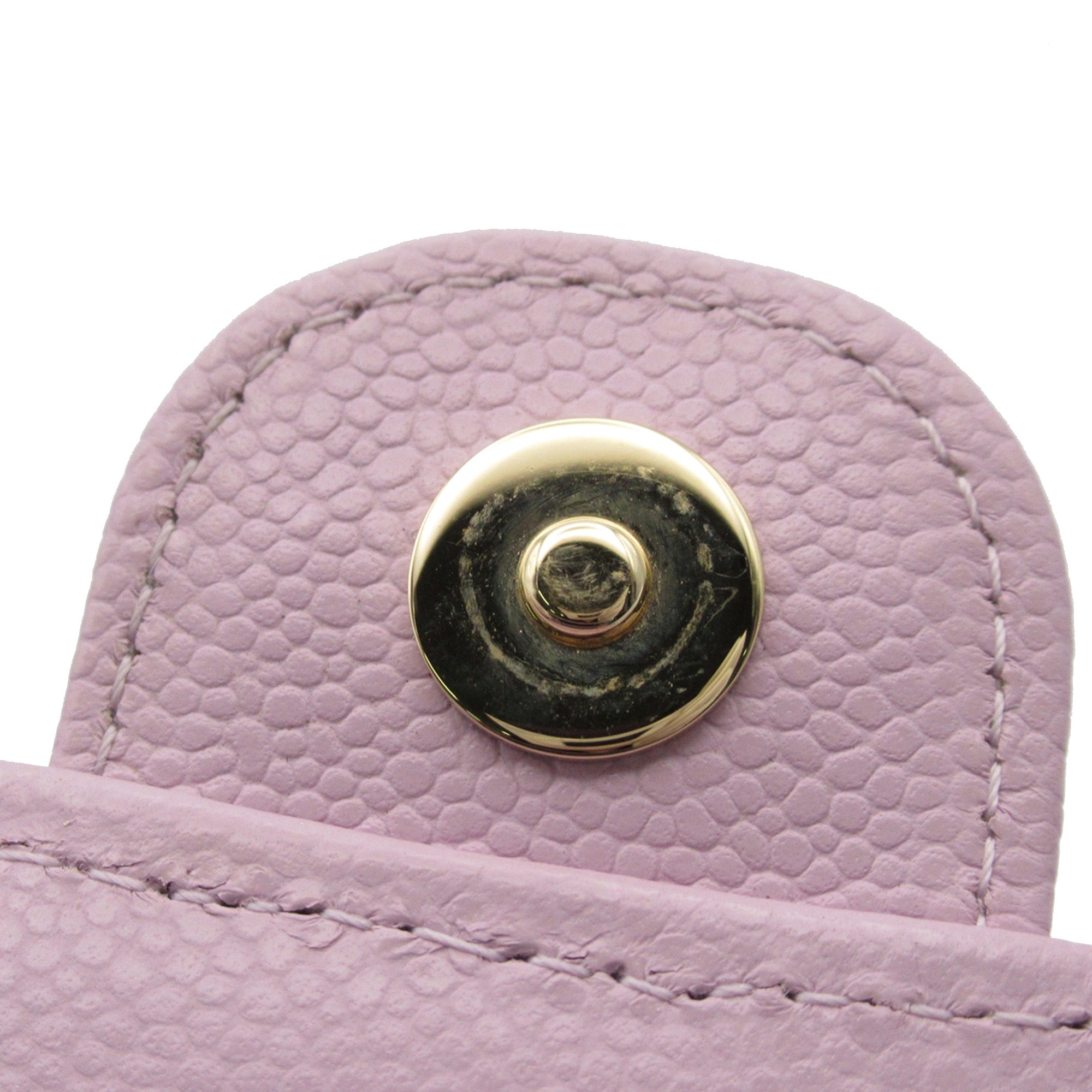 Chanel CC Quilted Caviar Flap Card Holder on Chain - image 10