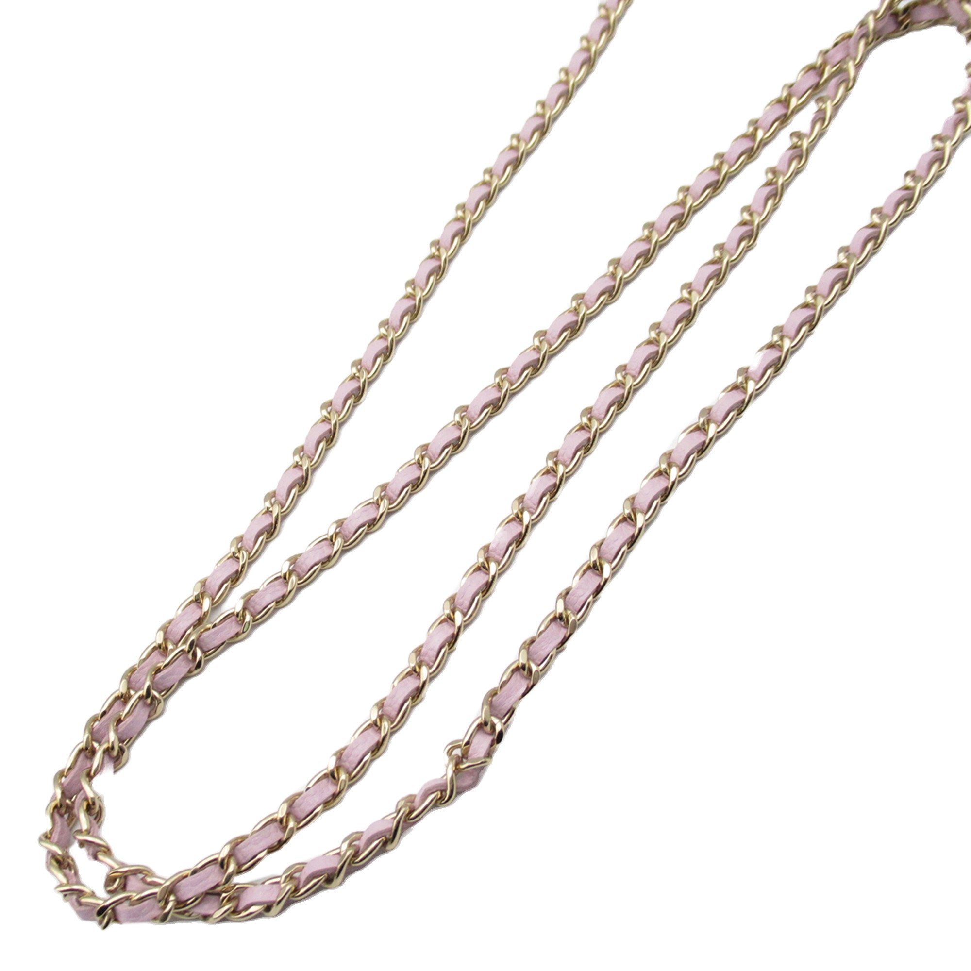 Chanel CC Quilted Caviar Flap Card Holder on Chain - image 13