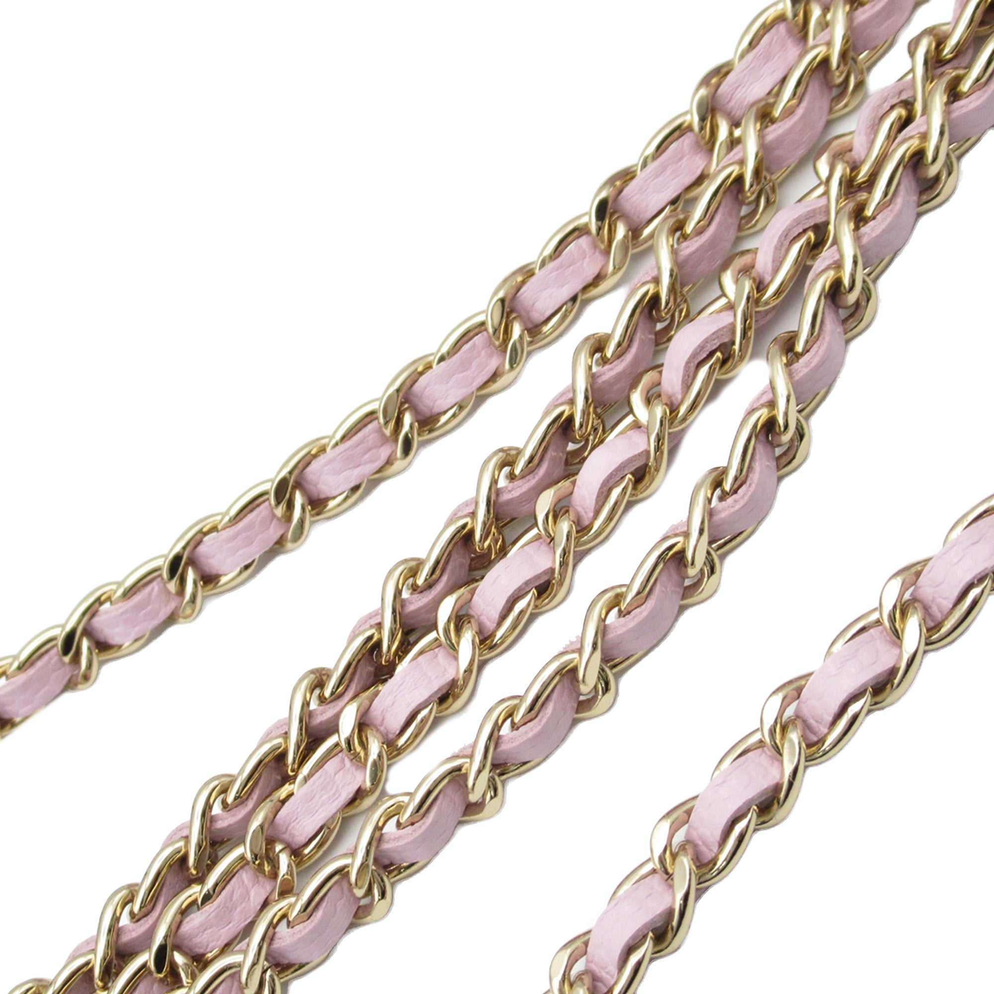 Chanel CC Quilted Caviar Flap Card Holder on Chain - image 14