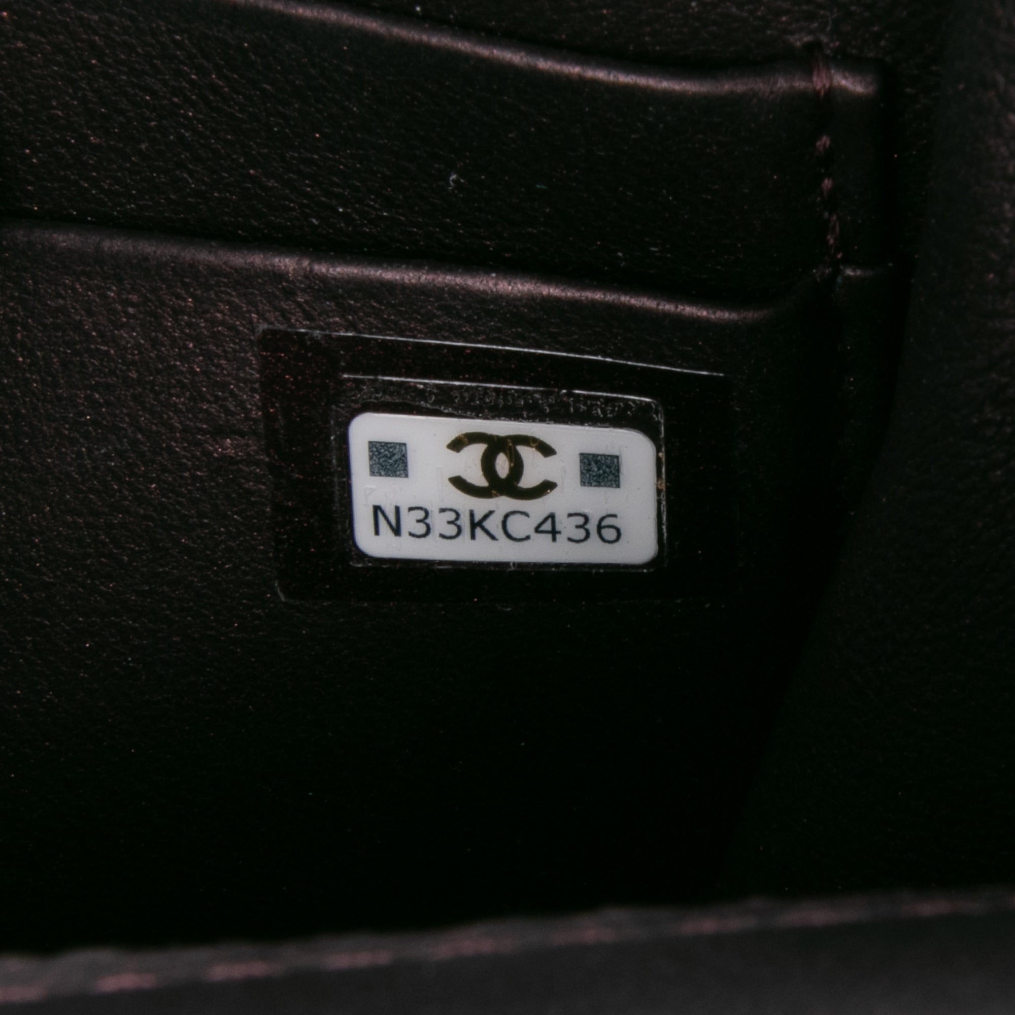 Chanel CC Quilted Iridescent Lambskin Top Handle Flap Clutch With Chain - image 5