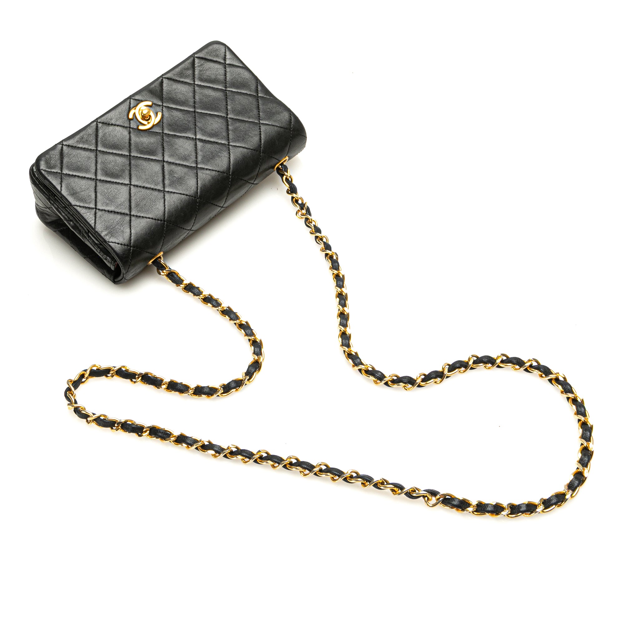 Chanel Mini CC Quilted Lambskin Full Flap - image 12