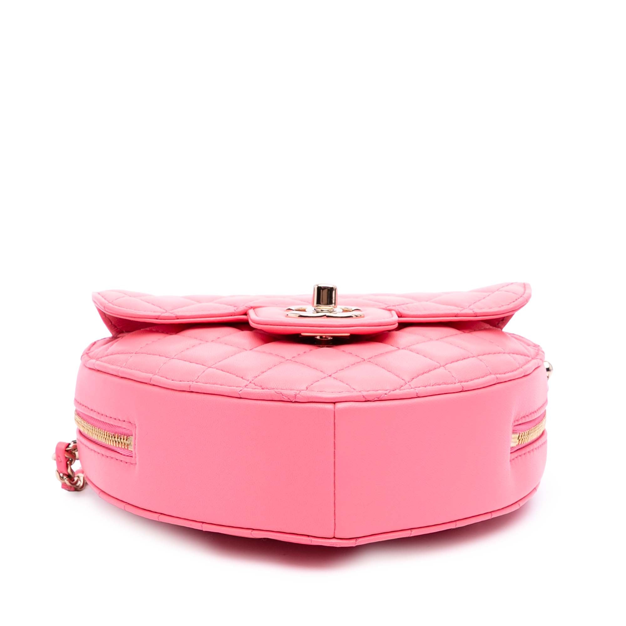 Chanel Lambskin CC in Love Heart Crossbody - image 3