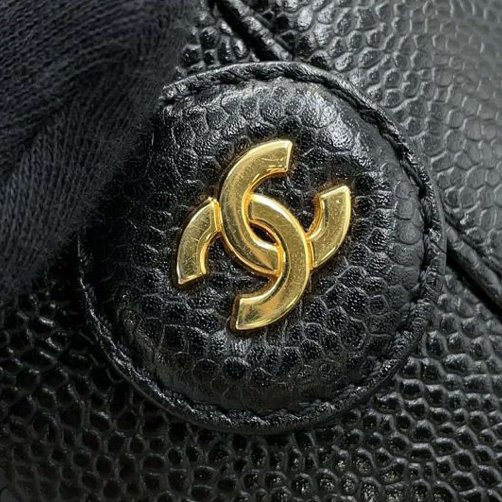 Chanel CC Caviar Vanity Bag